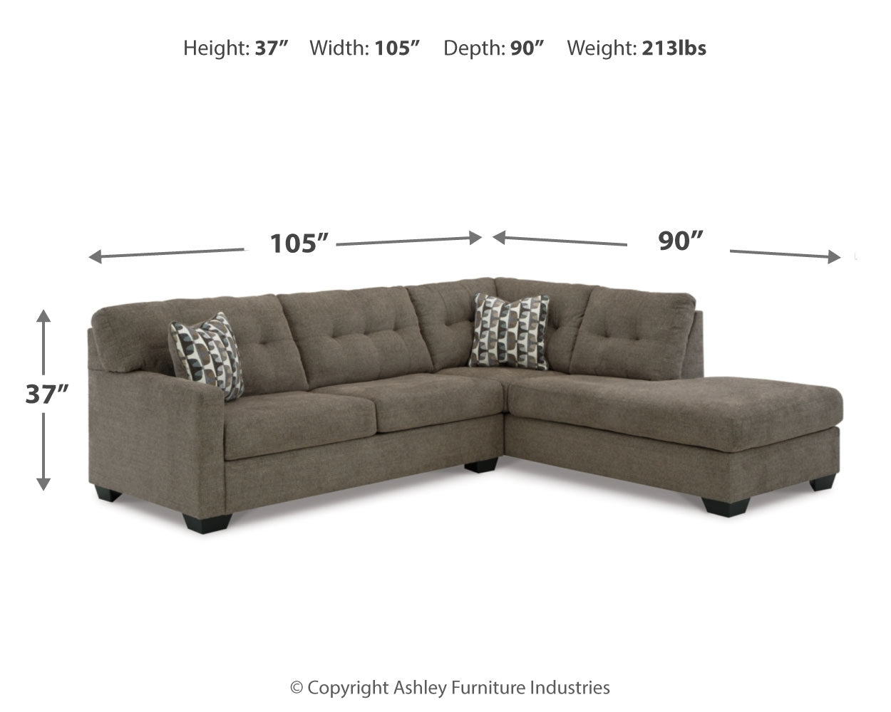 Mahoney Sectional - Tampa Furniture Outlet