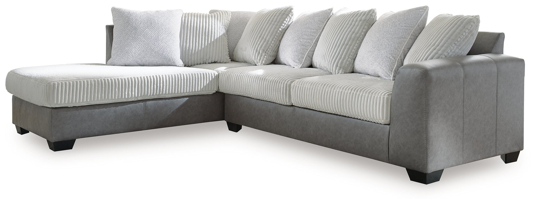 Clairette Court Sectional - Tampa Furniture Outlet