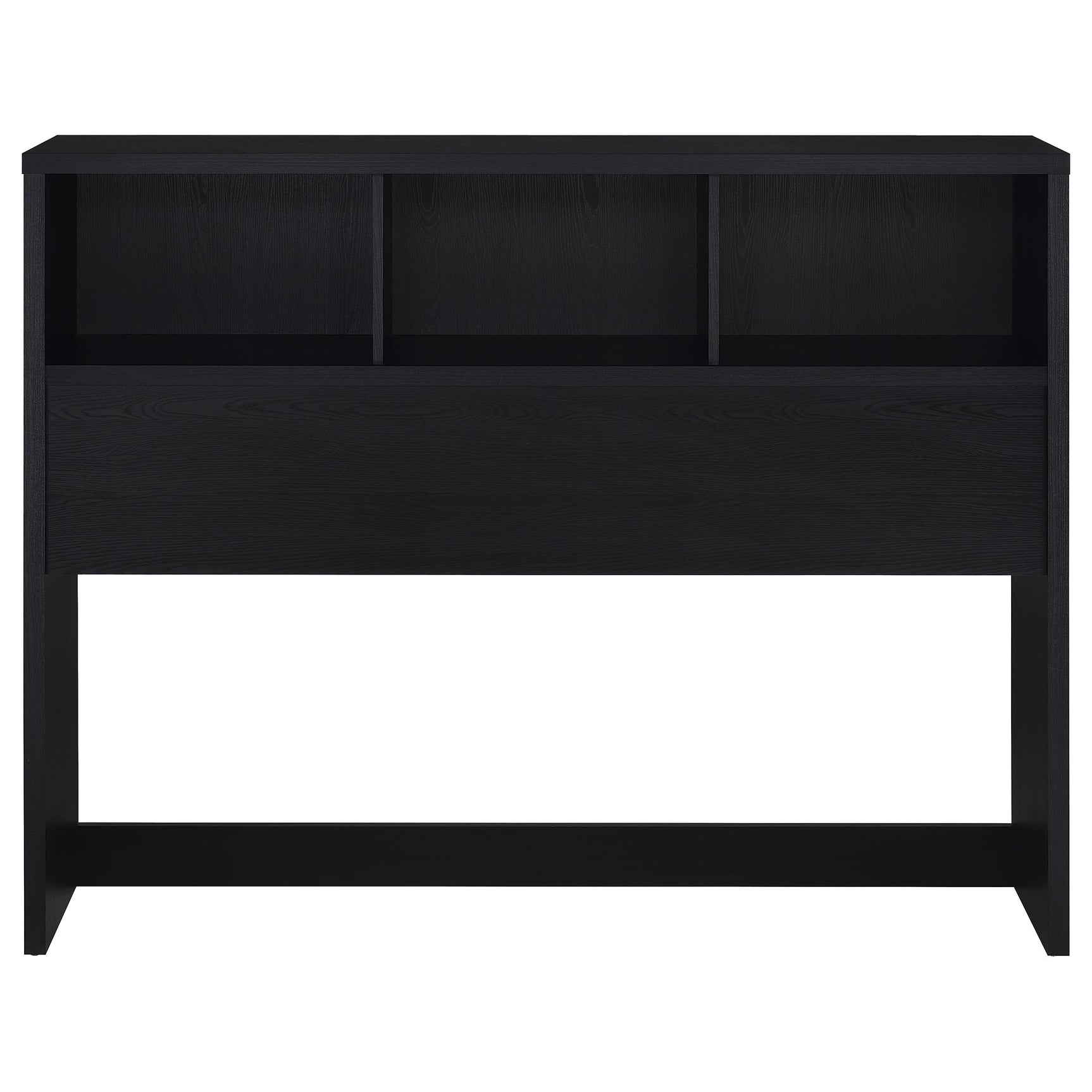 Westpark 49-inch Queen Bookcase Headboard Black - Tampa Furniture Outlet
