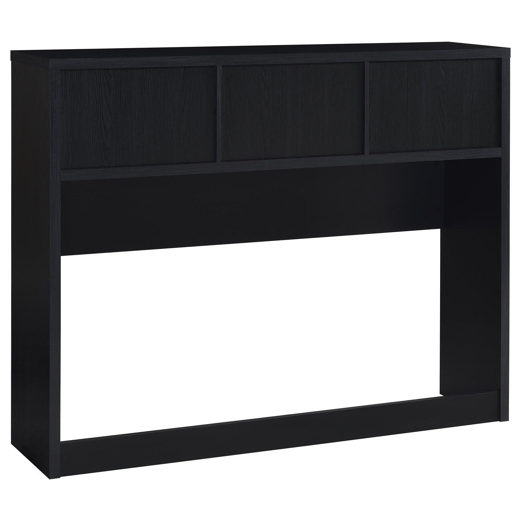 Westpark 49-inch Queen Bookcase Headboard Black - Tampa Furniture Outlet