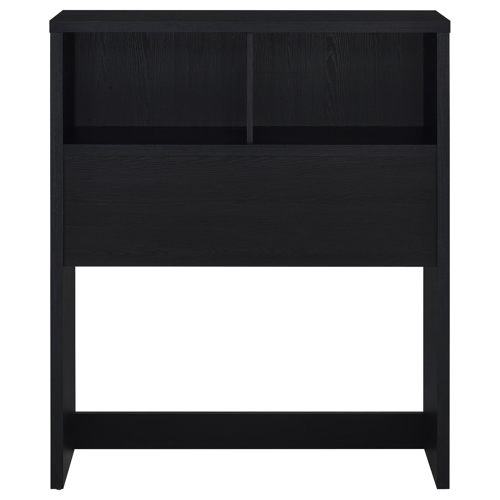 Westpark 49-inch Twin Bookcase Headboard Black - Tampa Furniture Outlet