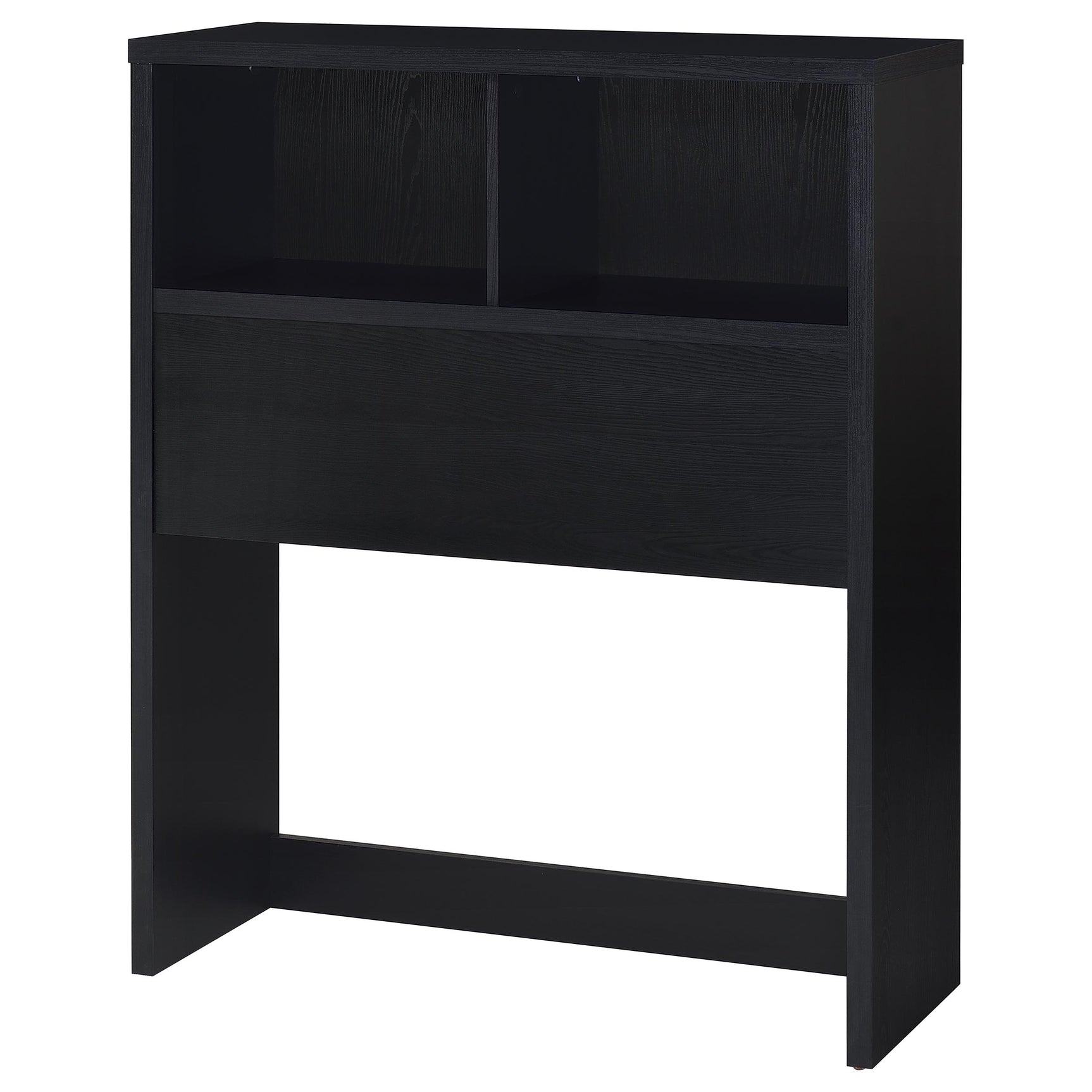 Westpark 49-inch Twin Bookcase Headboard Black - Tampa Furniture Outlet