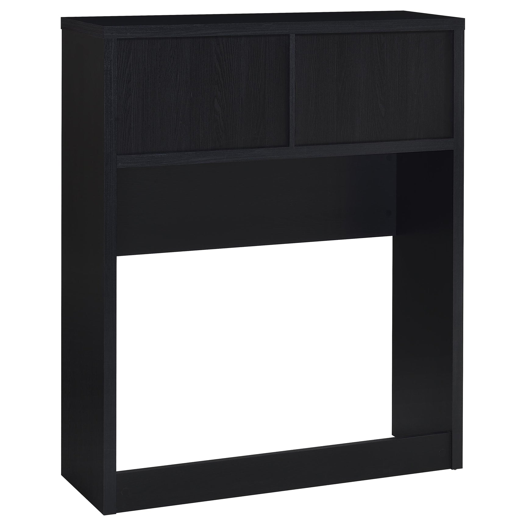 Westpark 49-inch Twin Bookcase Headboard Black - Tampa Furniture Outlet