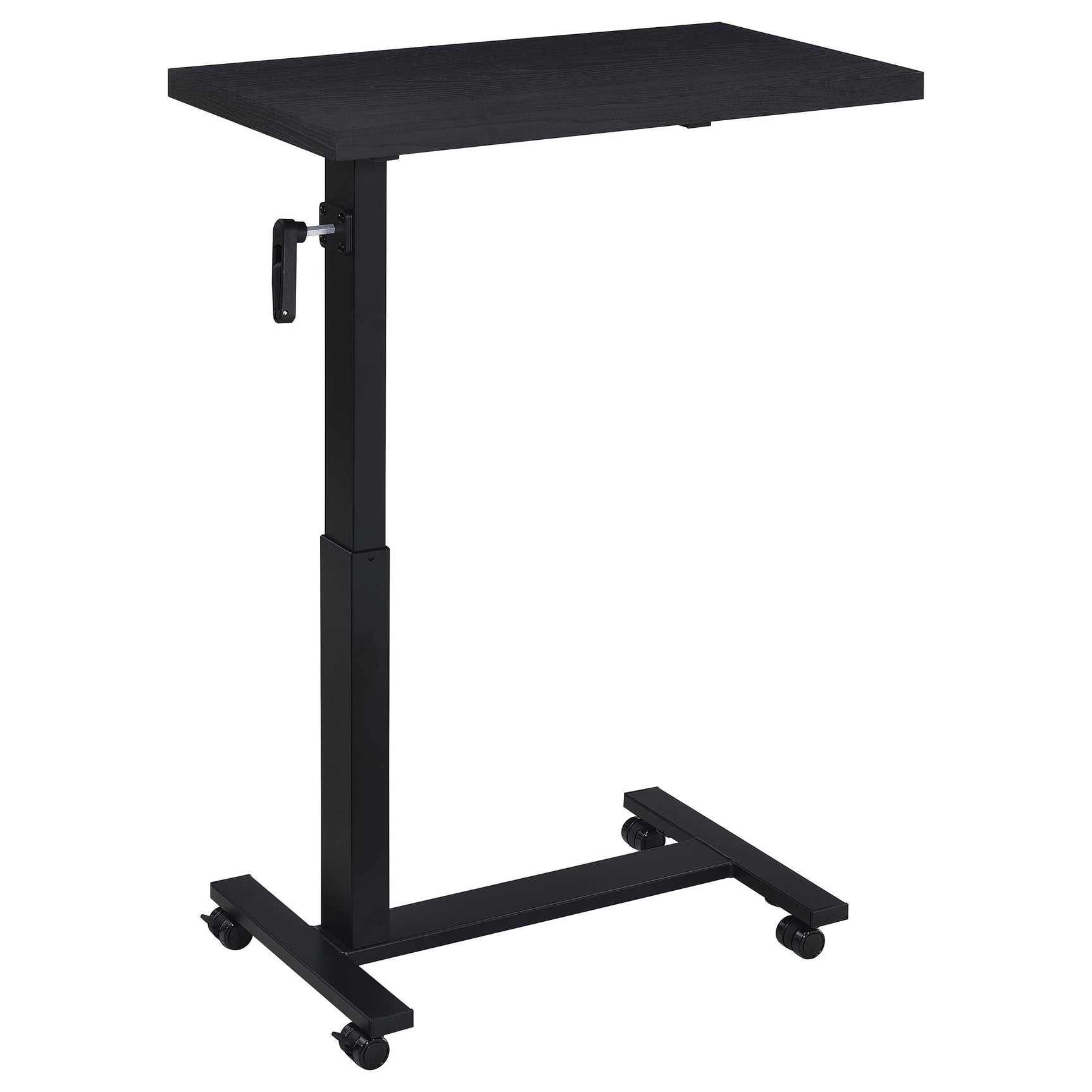 Westpark Height Adjustable Mobile Bedroom C-Table Black - Tampa Furniture Outlet