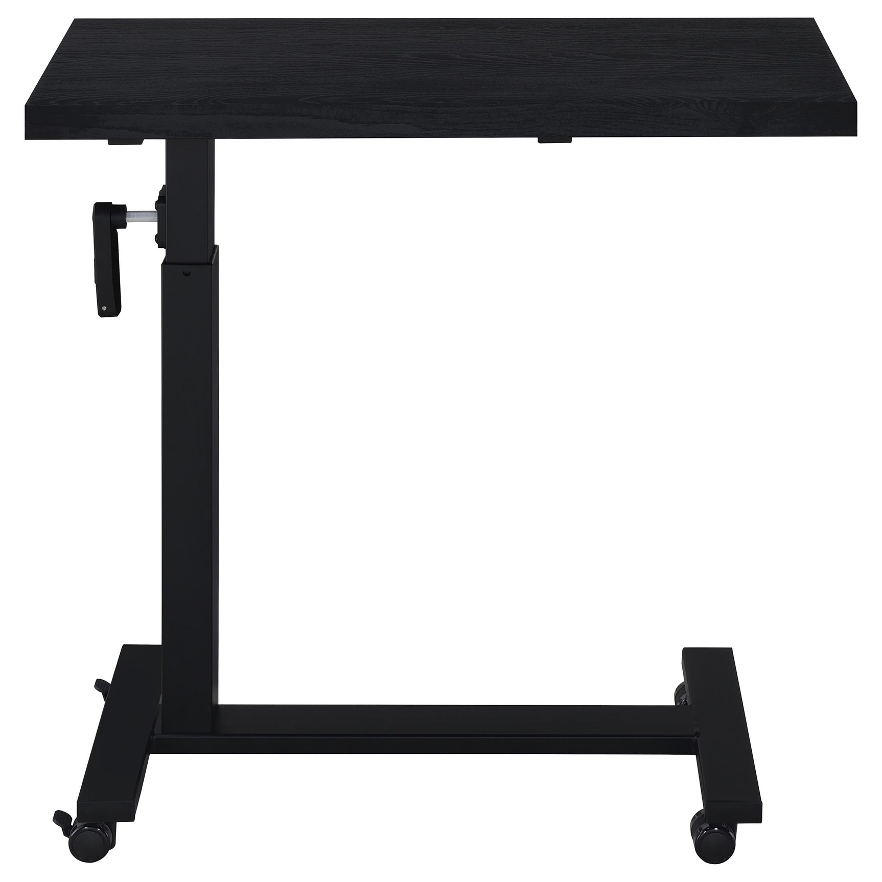 Westpark Height Adjustable Mobile Bedroom C-Table Black - Tampa Furniture Outlet