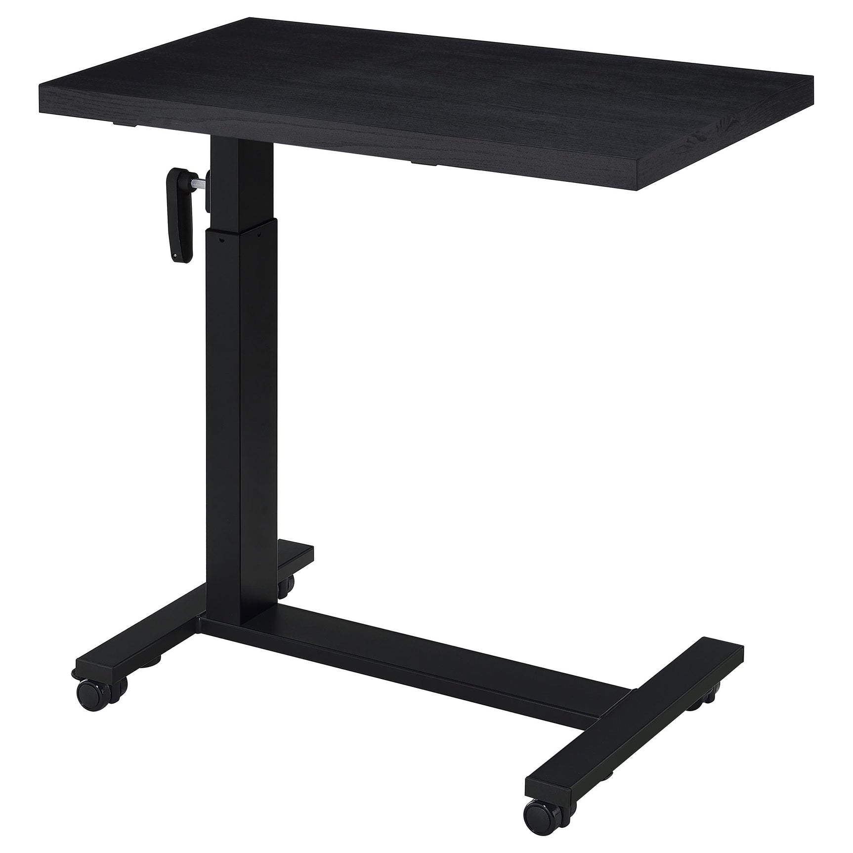 Westpark Height Adjustable Mobile Bedroom C-Table Black - Tampa Furniture Outlet