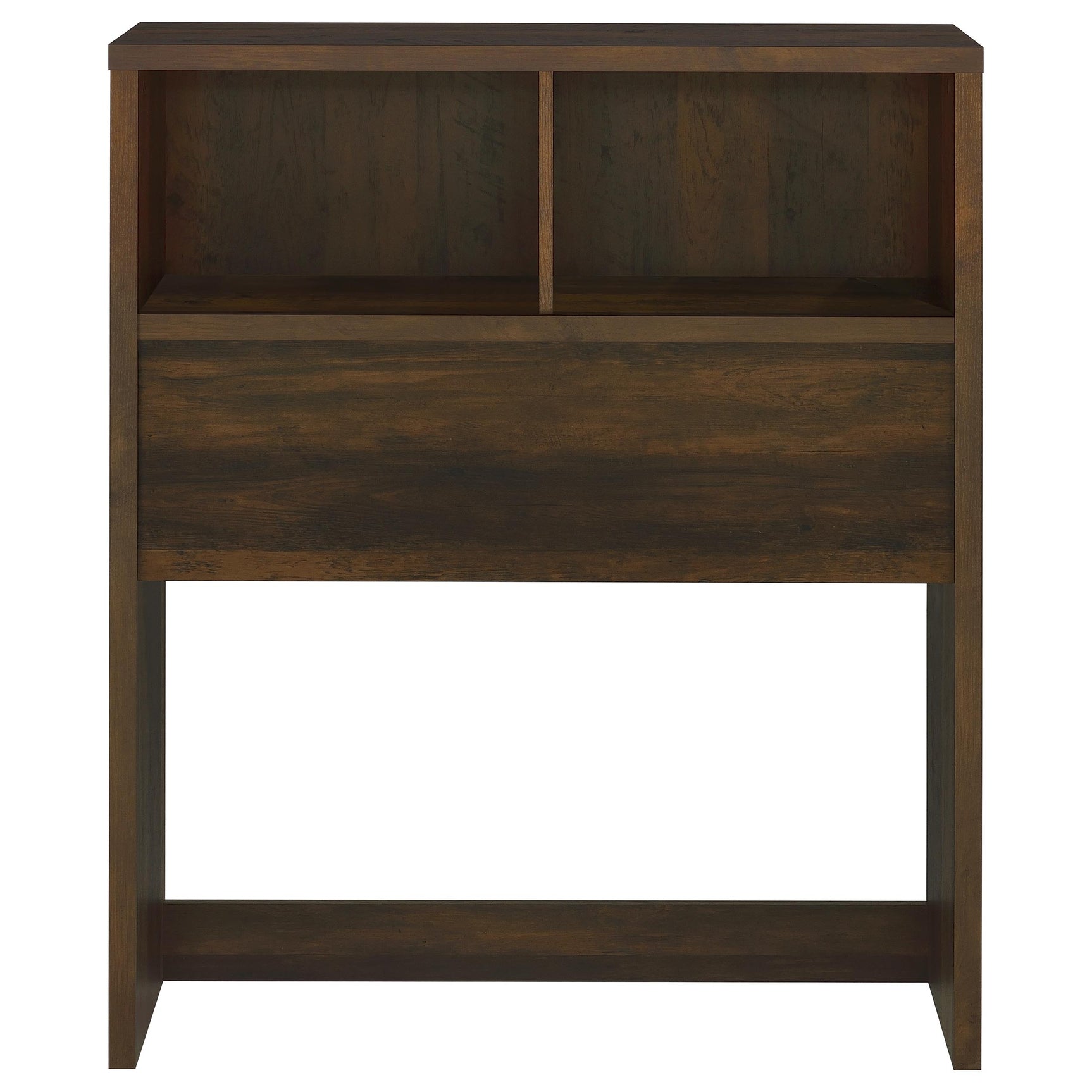 Westpark 49-inch Twin Bookcase Headboard Dark Pine - Tampa Furniture Outlet