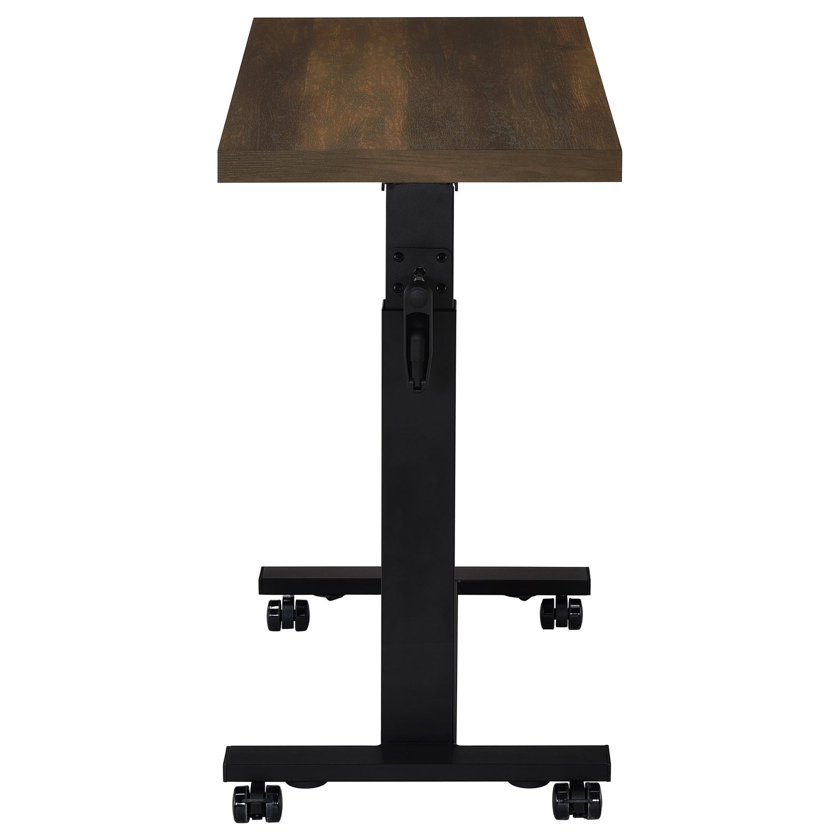 Westpark Height Adjustable Mobile Bedroom C-Table Dark Pine - Tampa Furniture Outlet