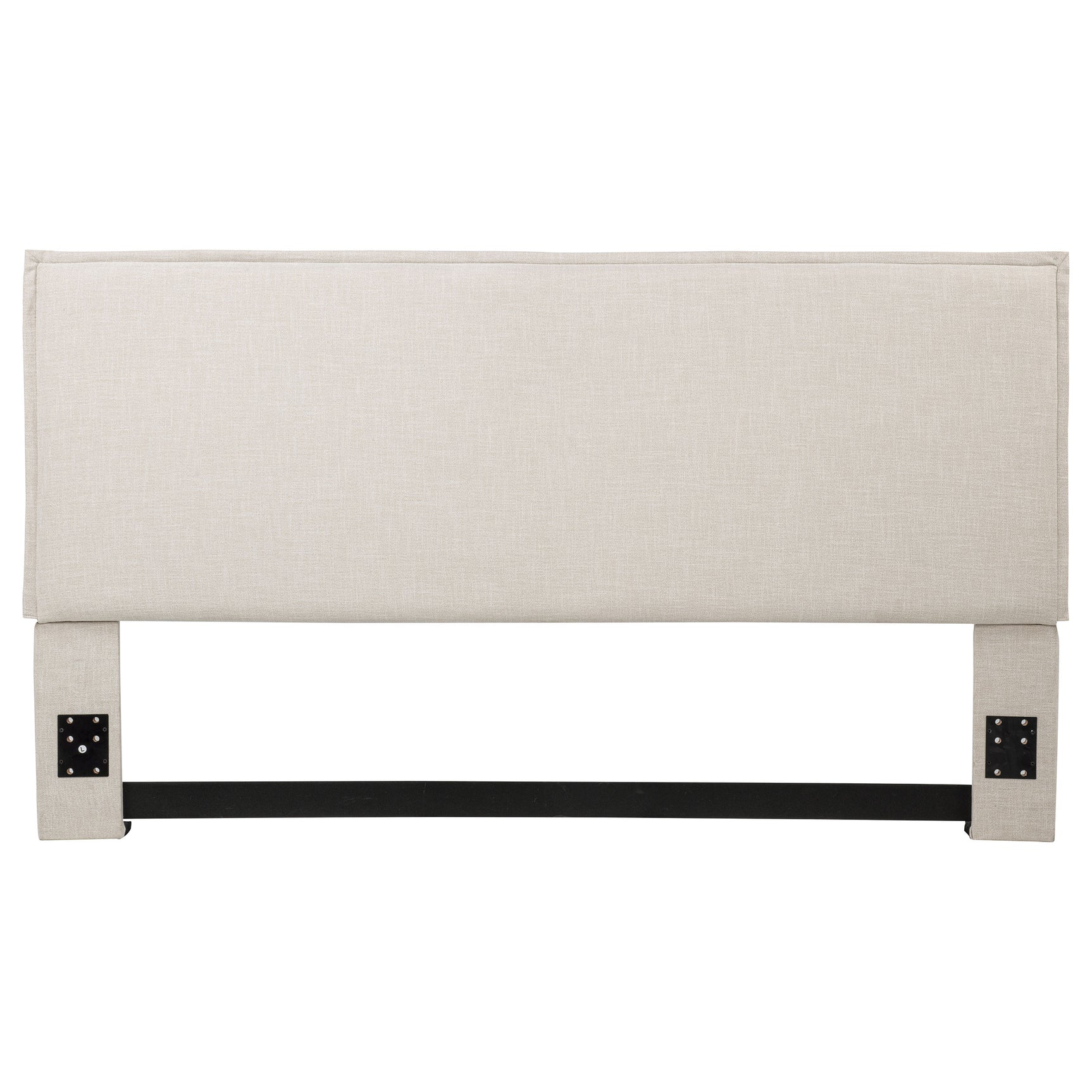 Izzy Upholstered King Panel Headboard Sand - Tampa Furniture Outlet