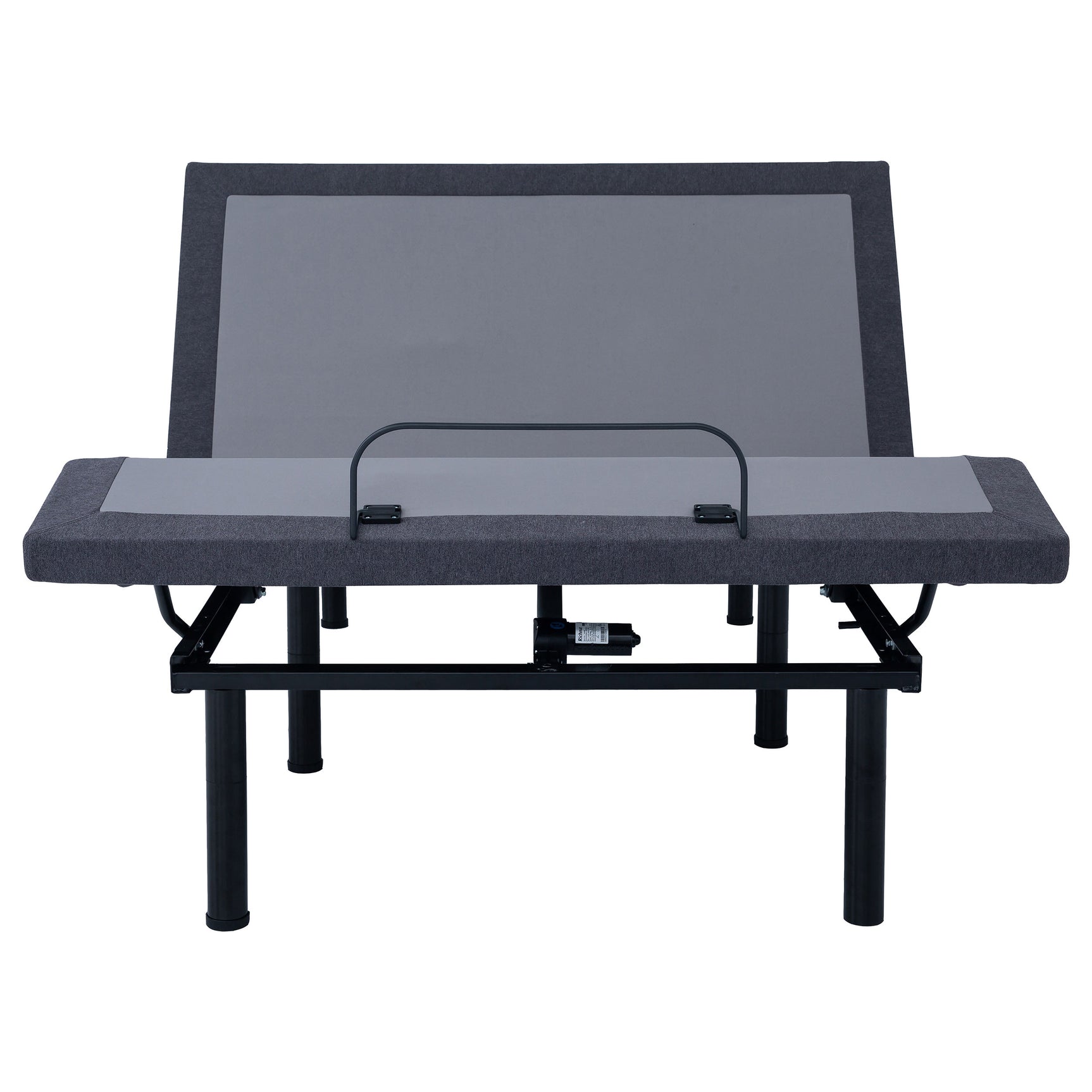 Clara Full Adjustable Bed Base Grey and Black - Tampa Furniture Outlet