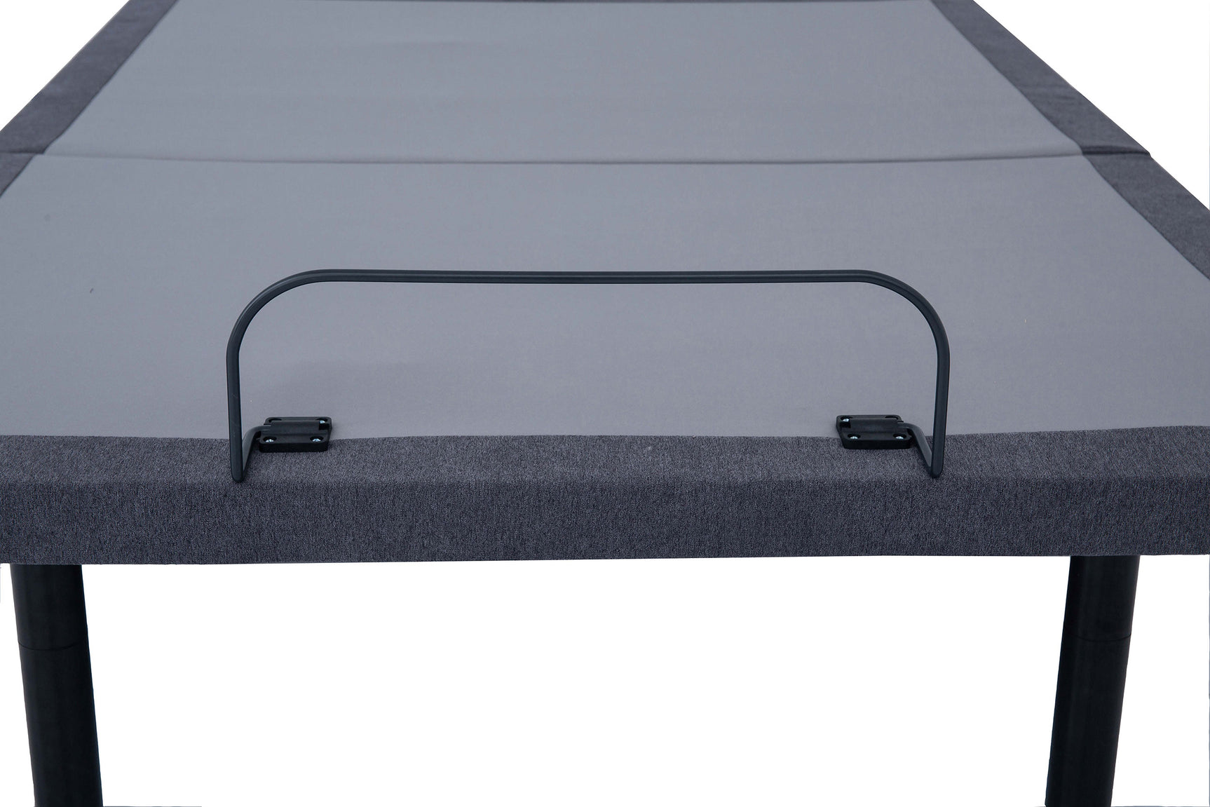 Clara Full Adjustable Bed Base Grey and Black - Tampa Furniture Outlet