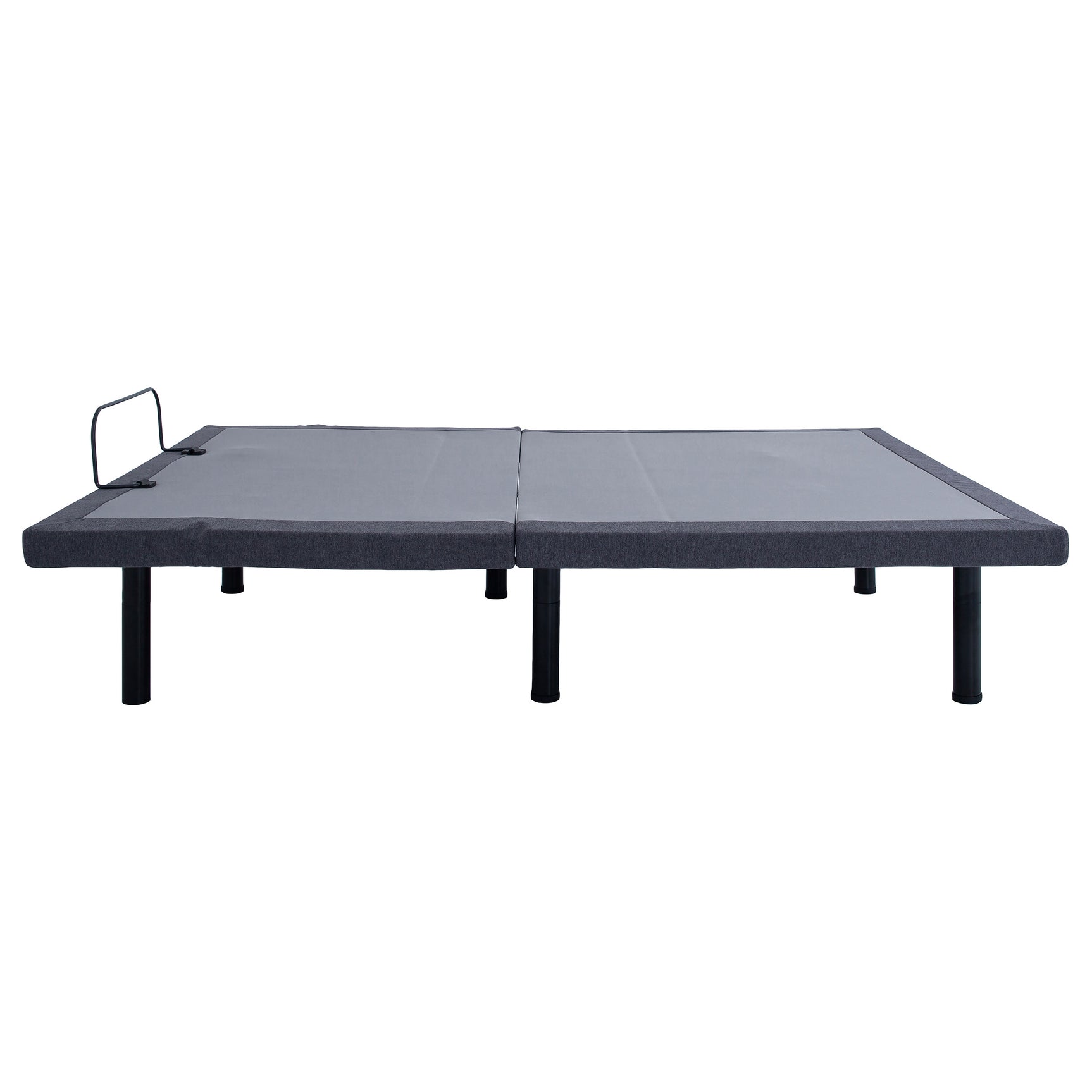 Clara California King Adjustable Bed Base Grey and Black - Tampa Furniture Outlet