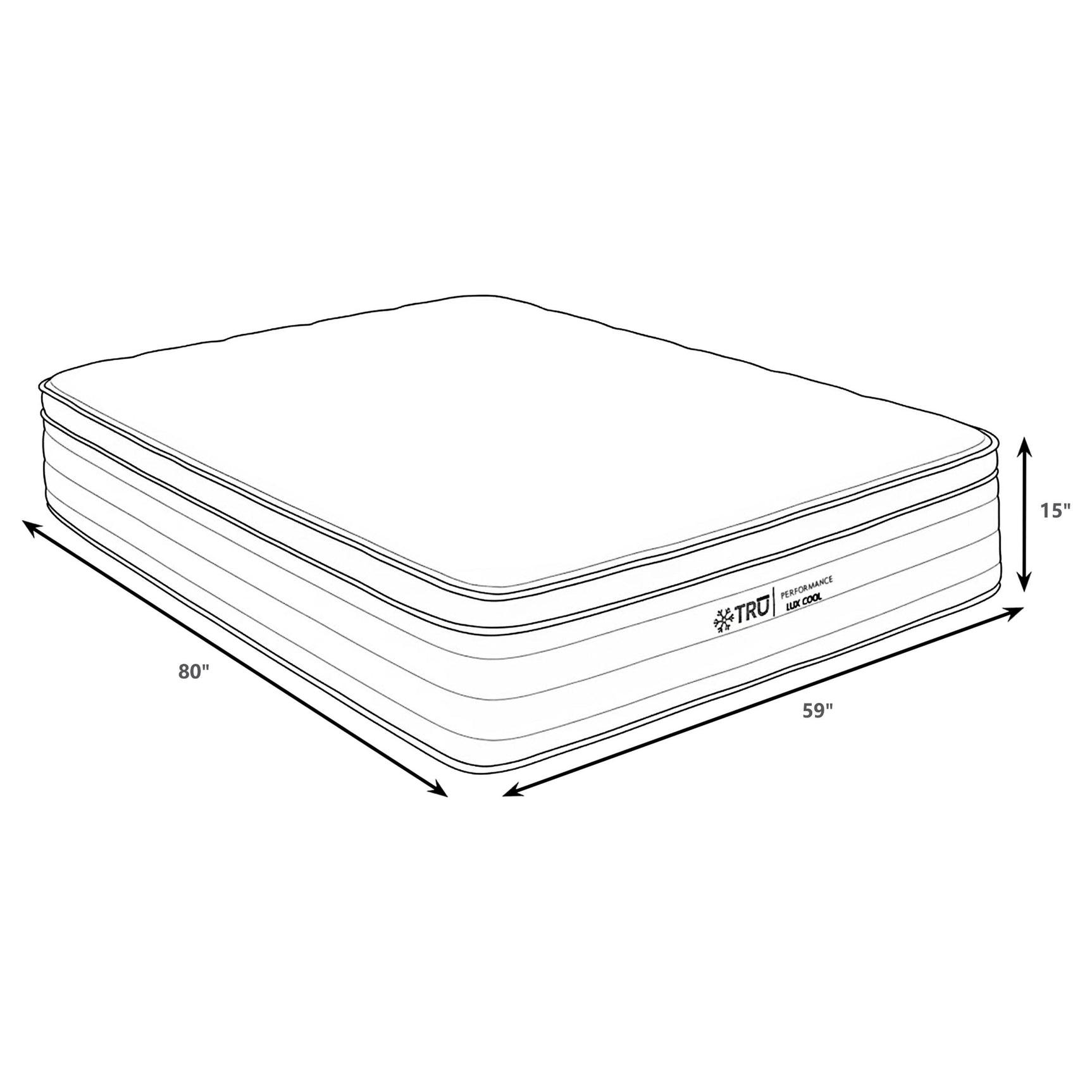 Montlake 15-inch Queen Cool Euro Top Foam Hybrid Mattress - Tampa Furniture Outlet