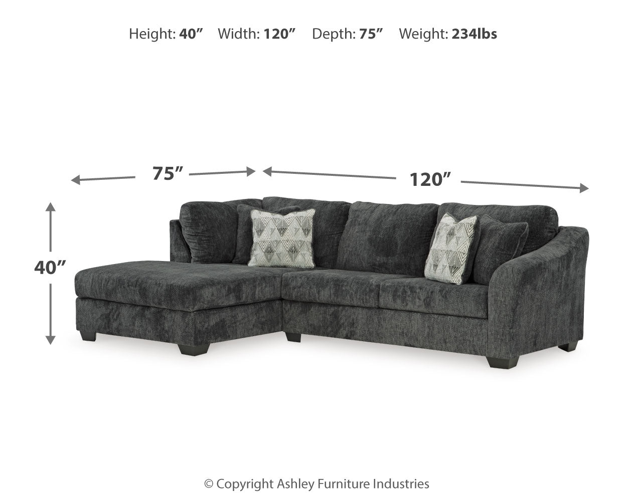 Biddeford Sectional - Tampa Furniture Outlet