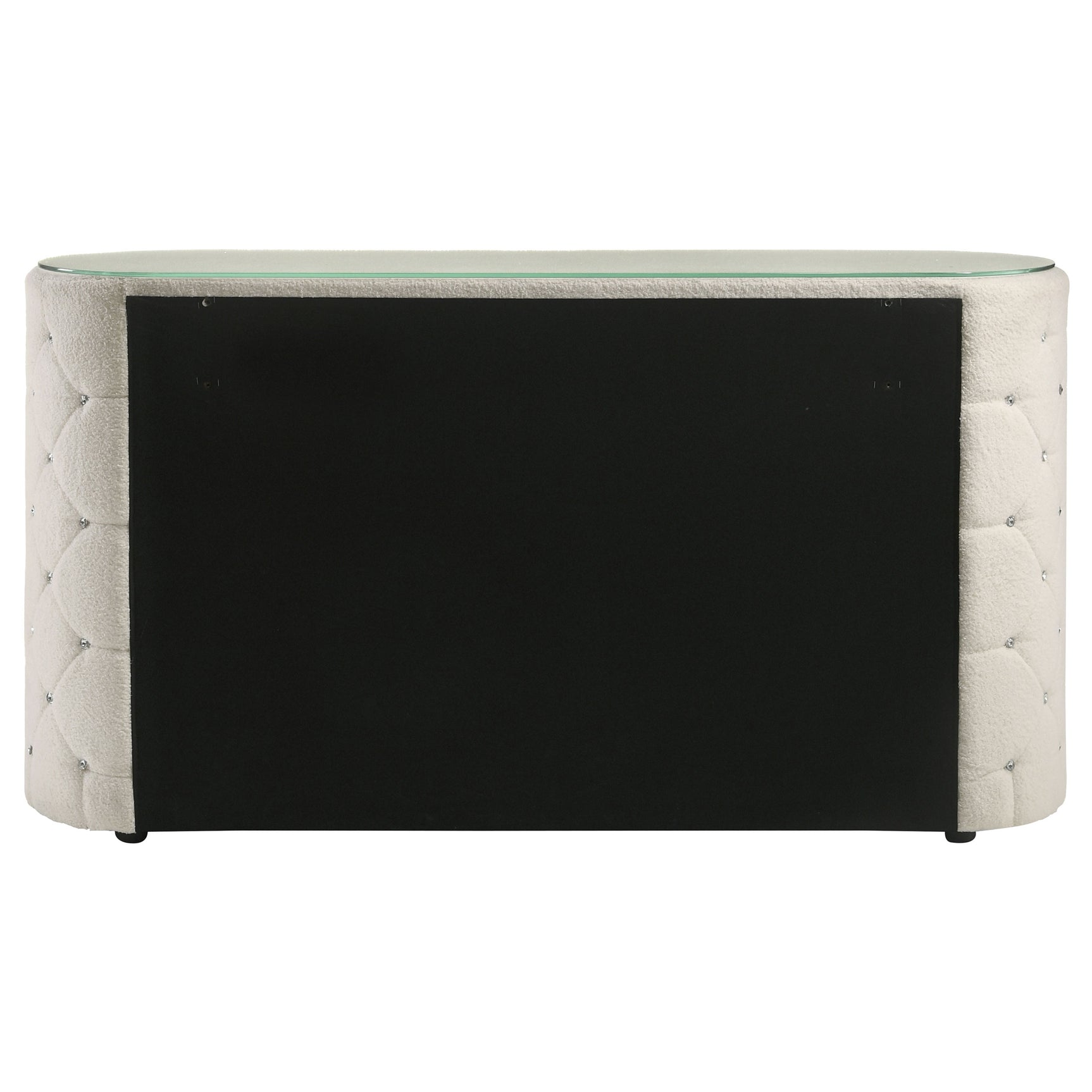 Sonya 6-drawer Upholstered Bedroom Dresser Ivory