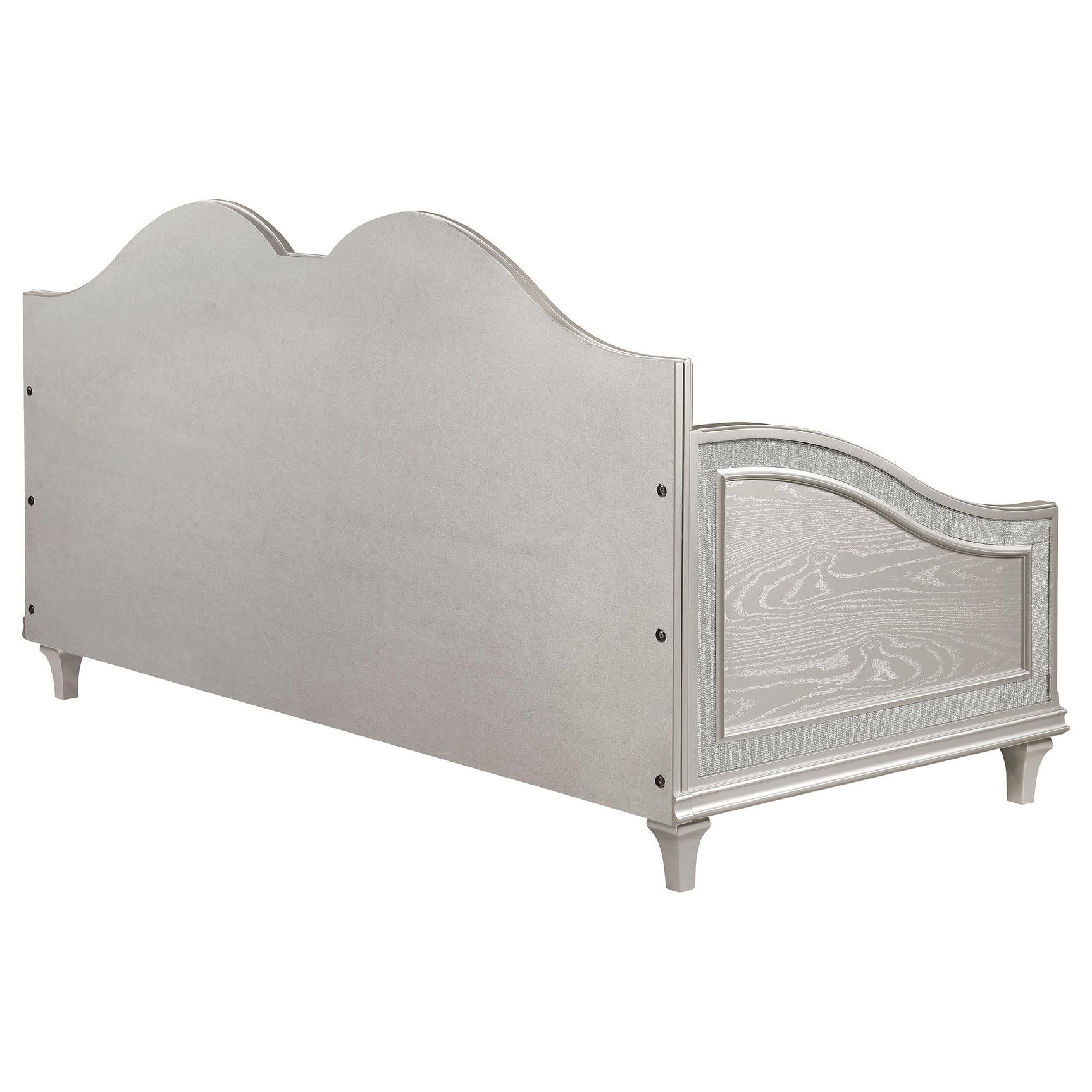 Evangeline Upholstered Twin Daybed Silver Oak - Tampa Furniture Outlet