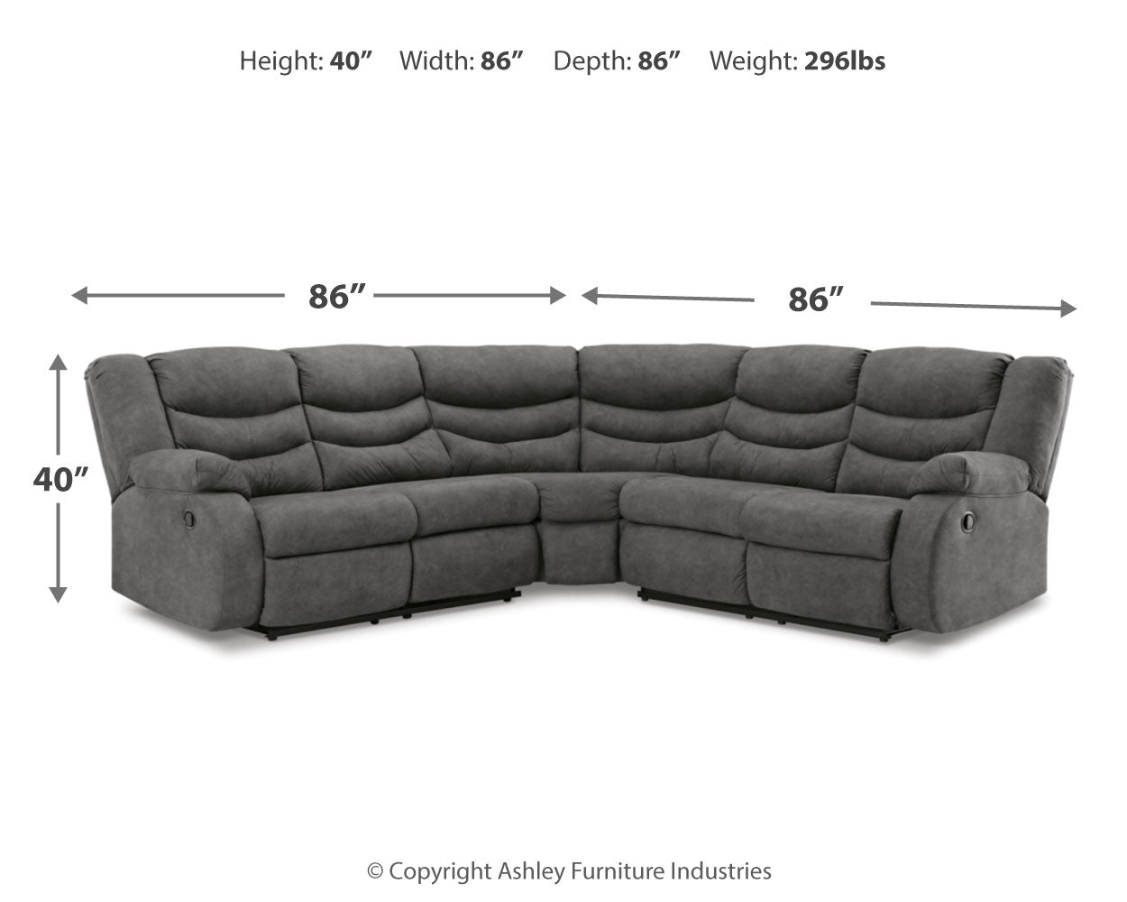 Partymate Sectional - Tampa Furniture Outlet