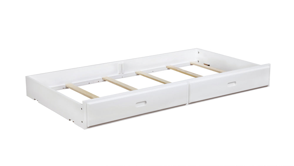 Chapman Wood Storage Trundle White - Tampa Furniture Outlet