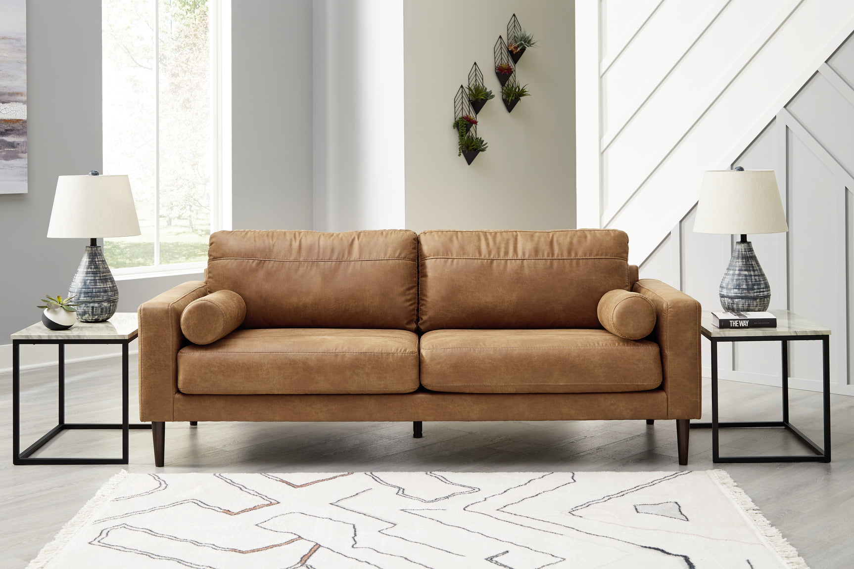 Tampa Furniture Outlet - Ashley Furniture - Telora Living Room - Chair / Caramel - 4100220