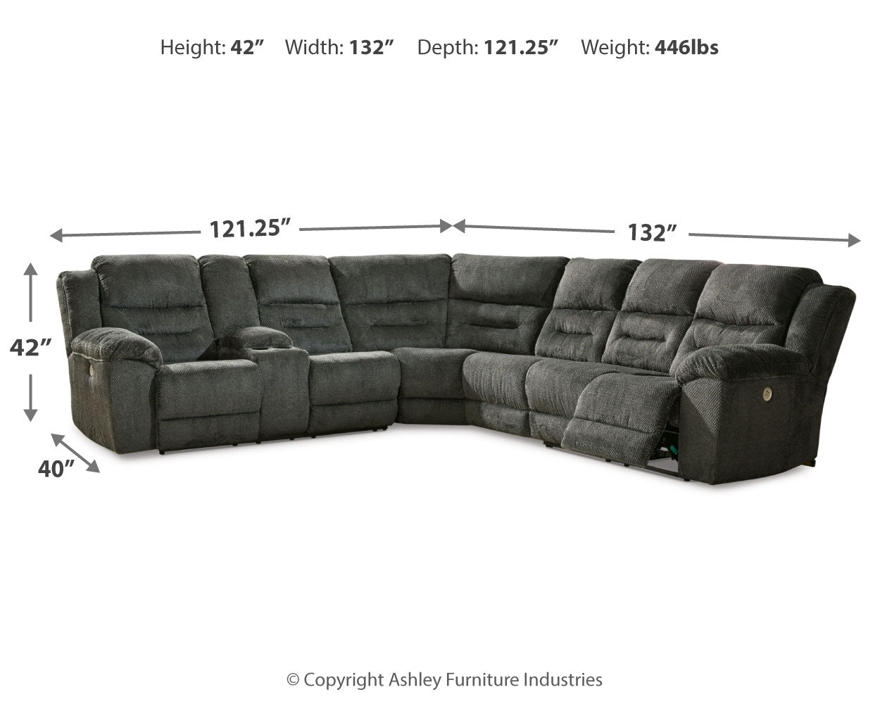 Nettington Sectional - Tampa Furniture Outlet