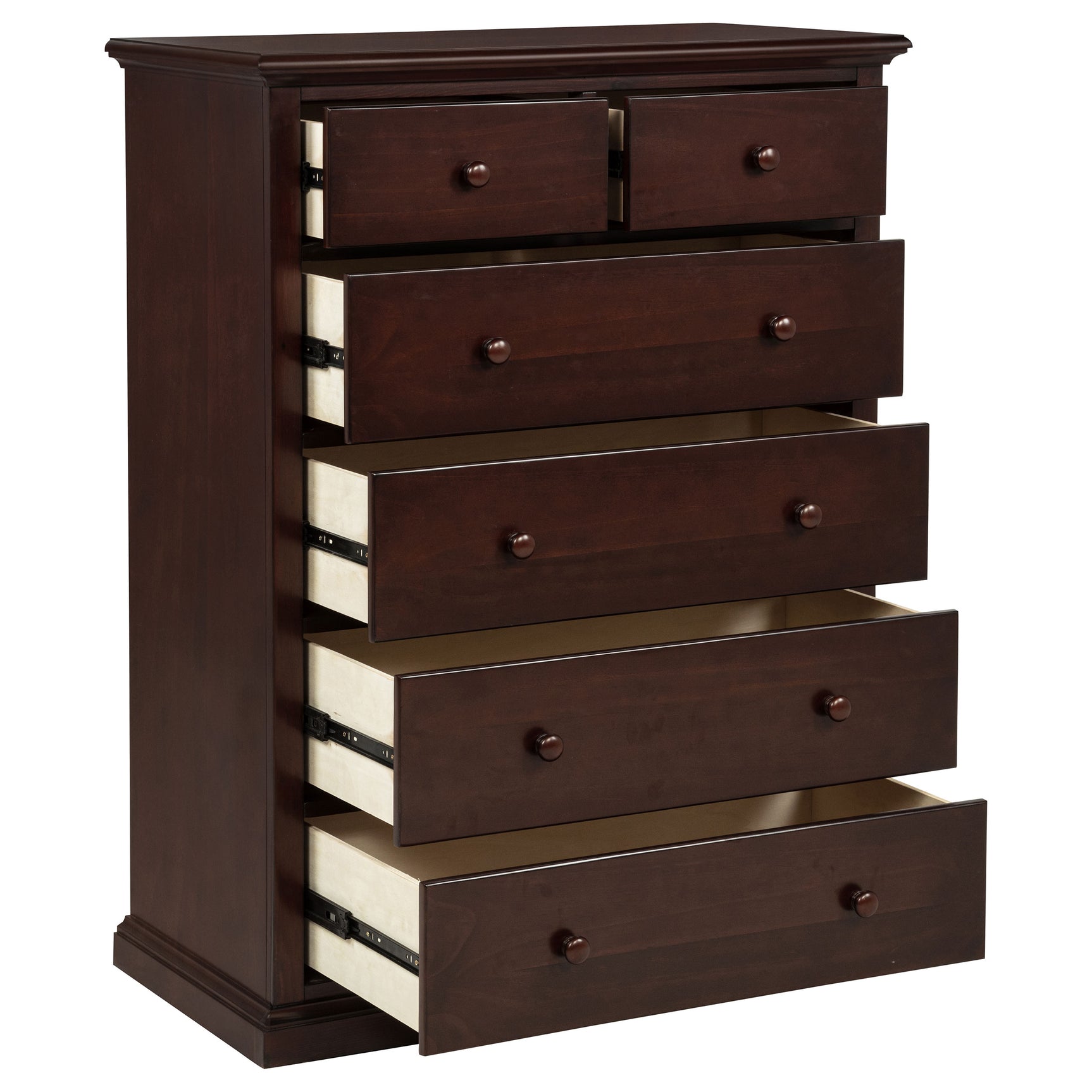 Sumerlin 6-drawer Bedroom Chest of Drawers Cappuccino - Tampa Furniture Outlet