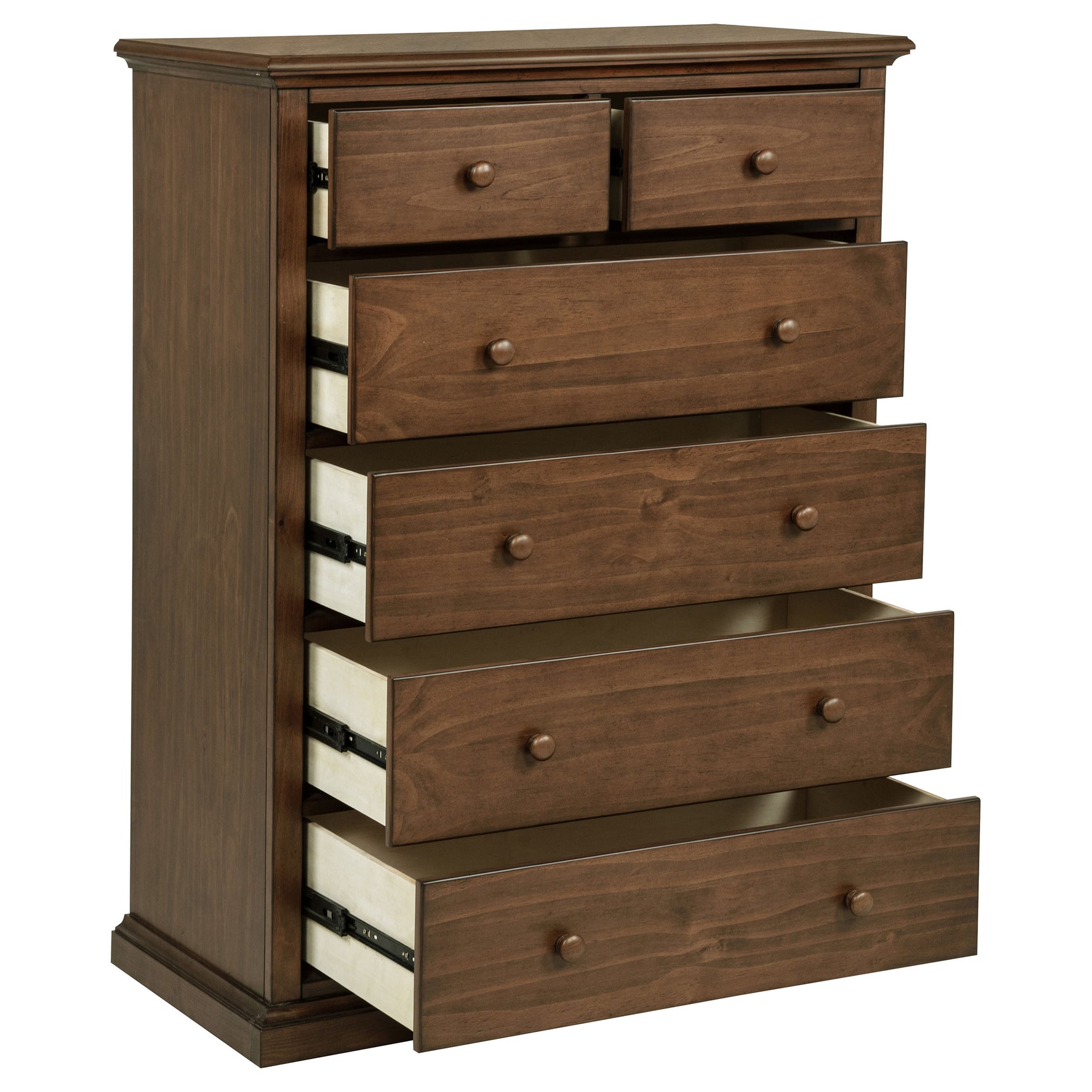 Sumerlin 6-drawer Bedroom Chest of Drawers Medium Brown - Tampa Furniture Outlet