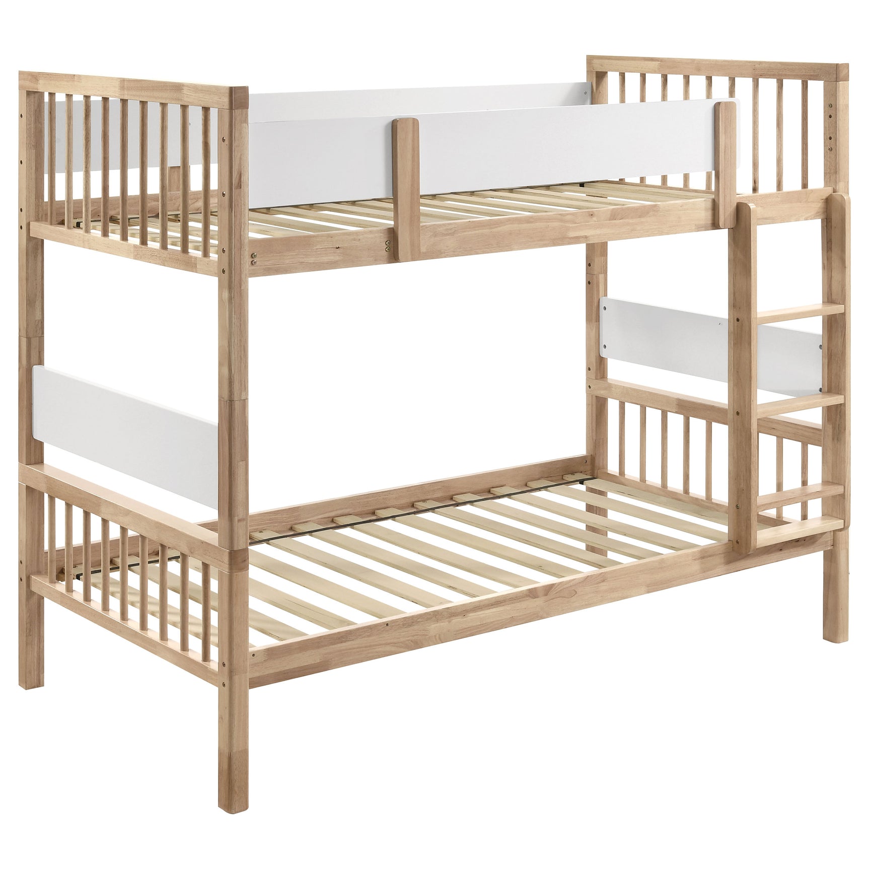 Tampa Furniture Outlet - Coaster - Dakota Wood Twin Over Twin Bunk Bed Natural - 461171