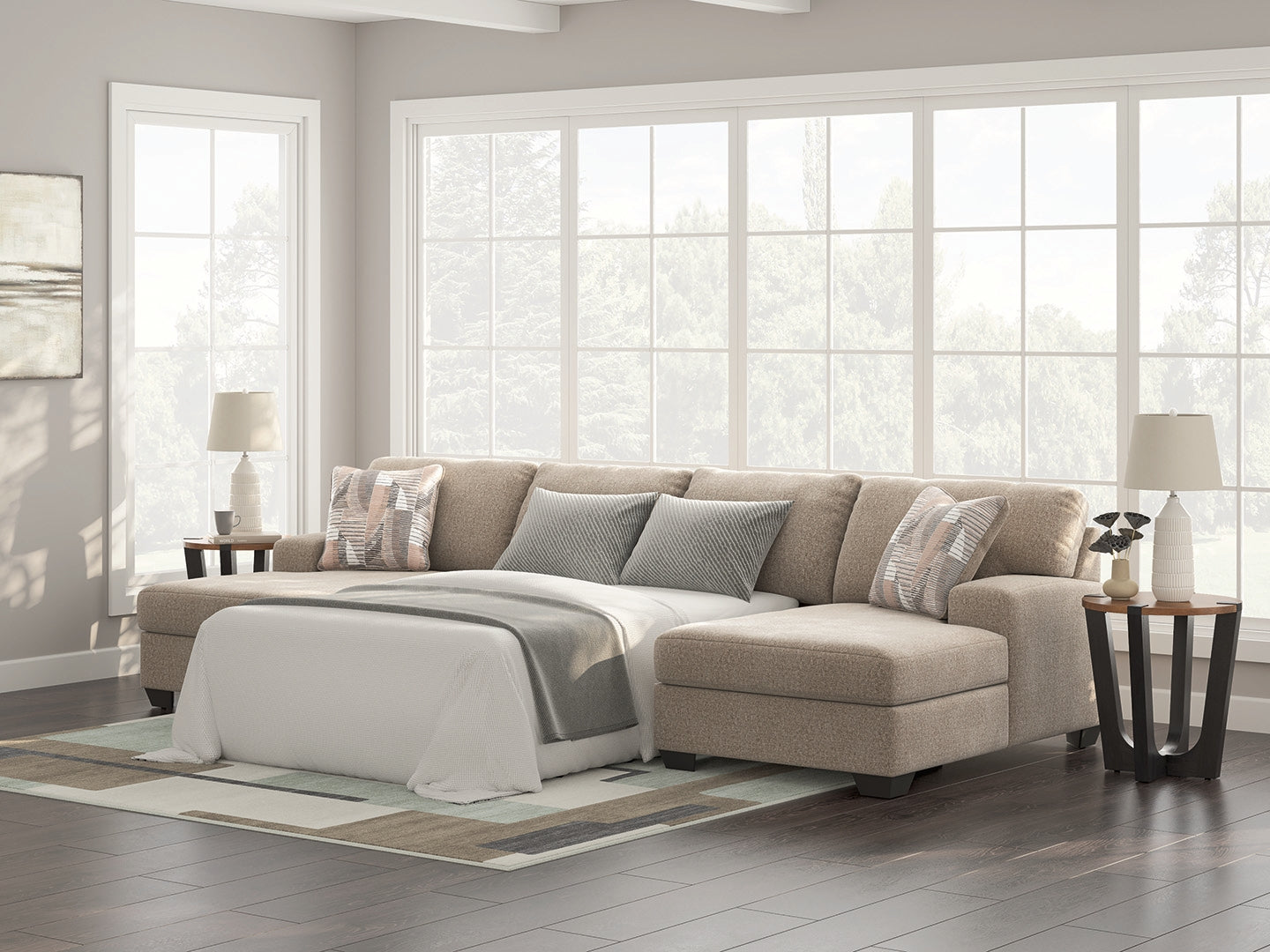 Newellen Sectional - Tampa Furniture Outlet