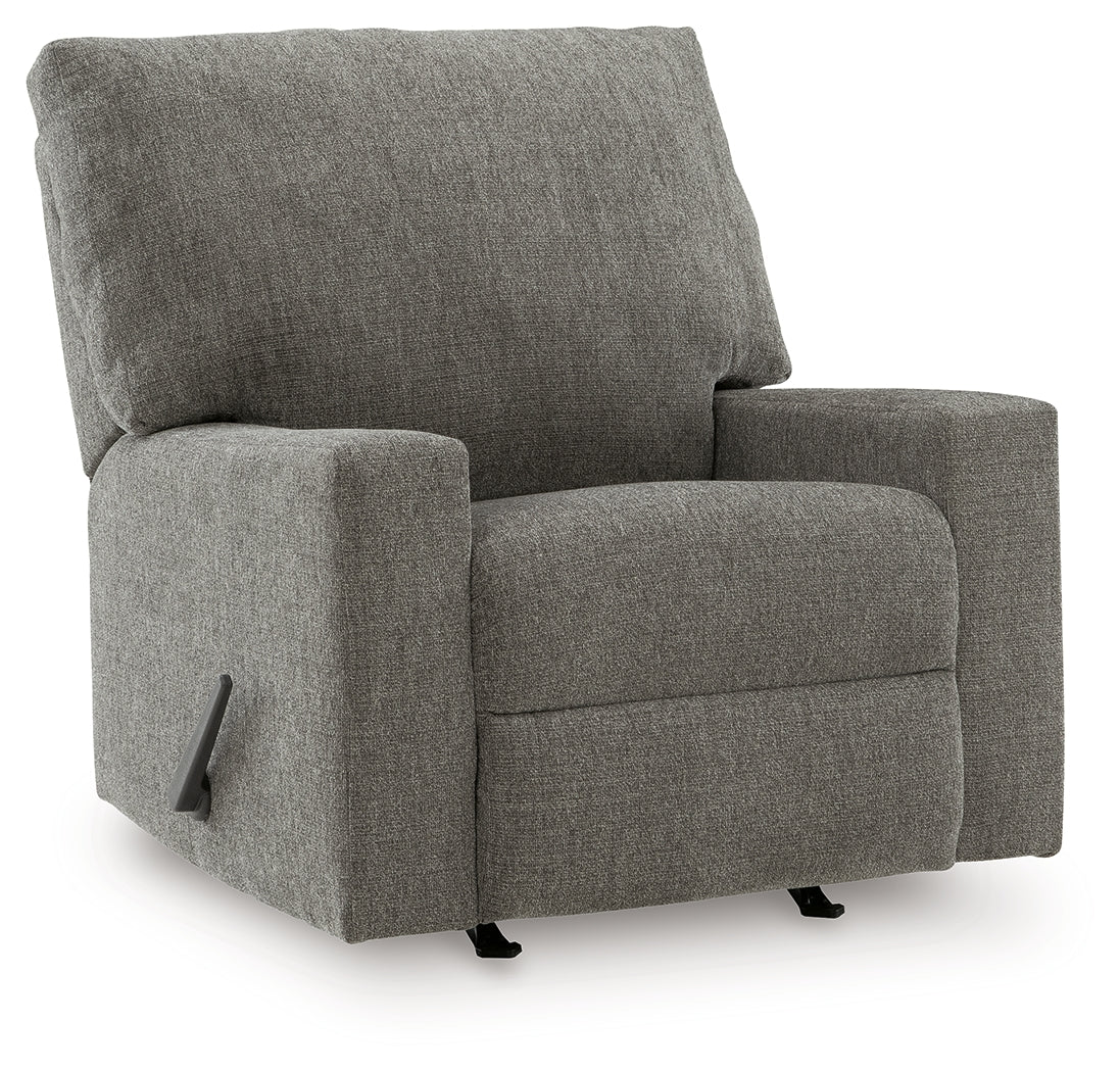 Tampa Furniture Outlet - Ashley Furniture - Clarington Living Room - Rocker Recliner / Greystone - PC4840525
