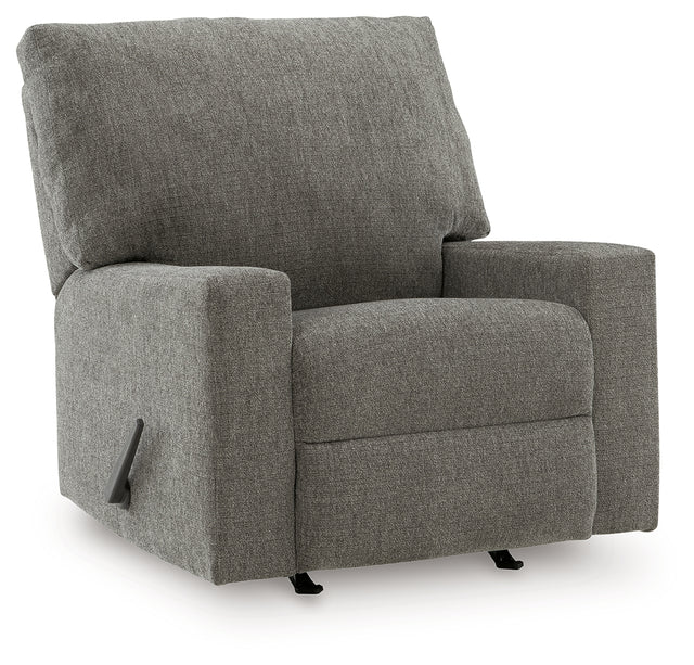 Tampa Furniture Outlet - Ashley Furniture - Clarington Living Room - Rocker Recliner / Greystone - PC4840525