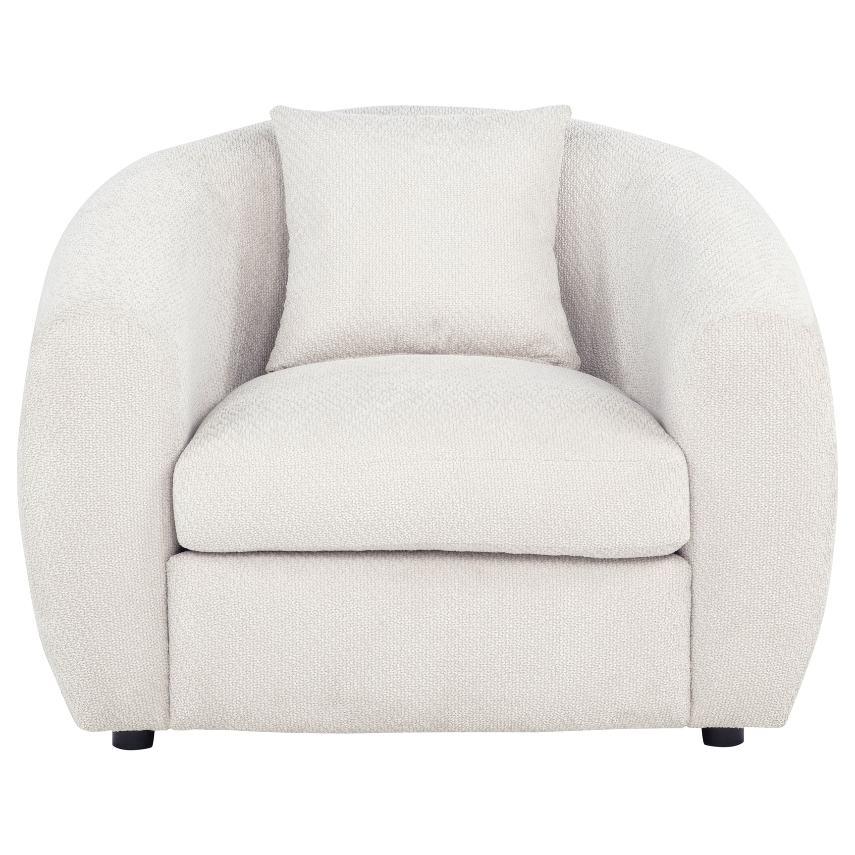 Isabella Fabric Upholstered Accent Chair Sand