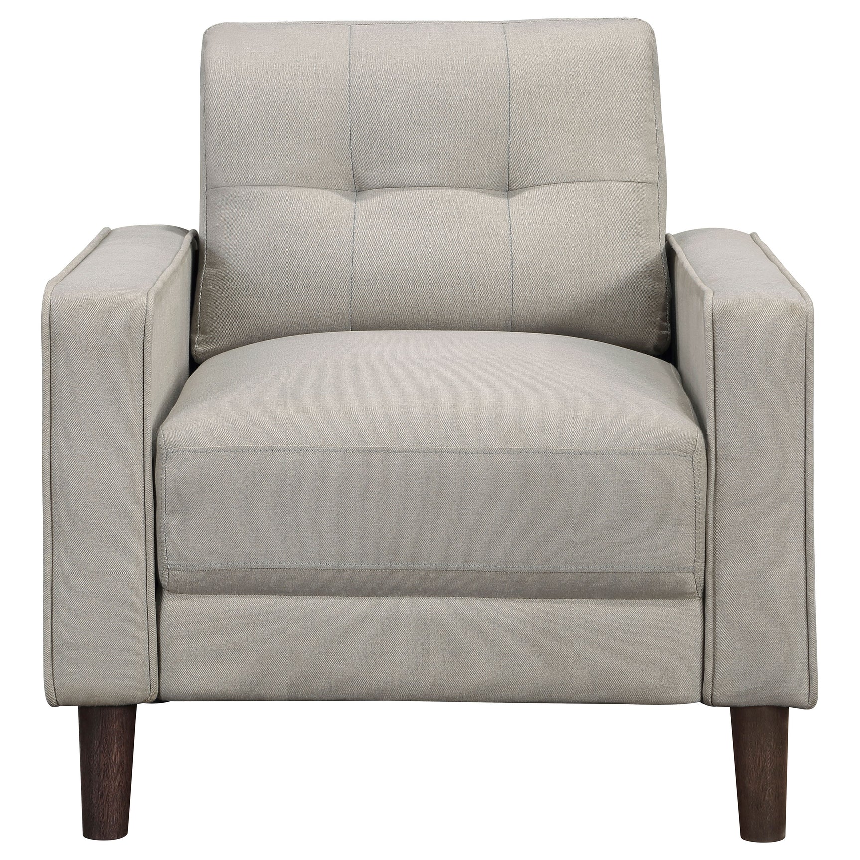 Bowen 3-piece Upholstered Track Arm Tufted Sofa Set Beige - Tampa Furniture Outlet