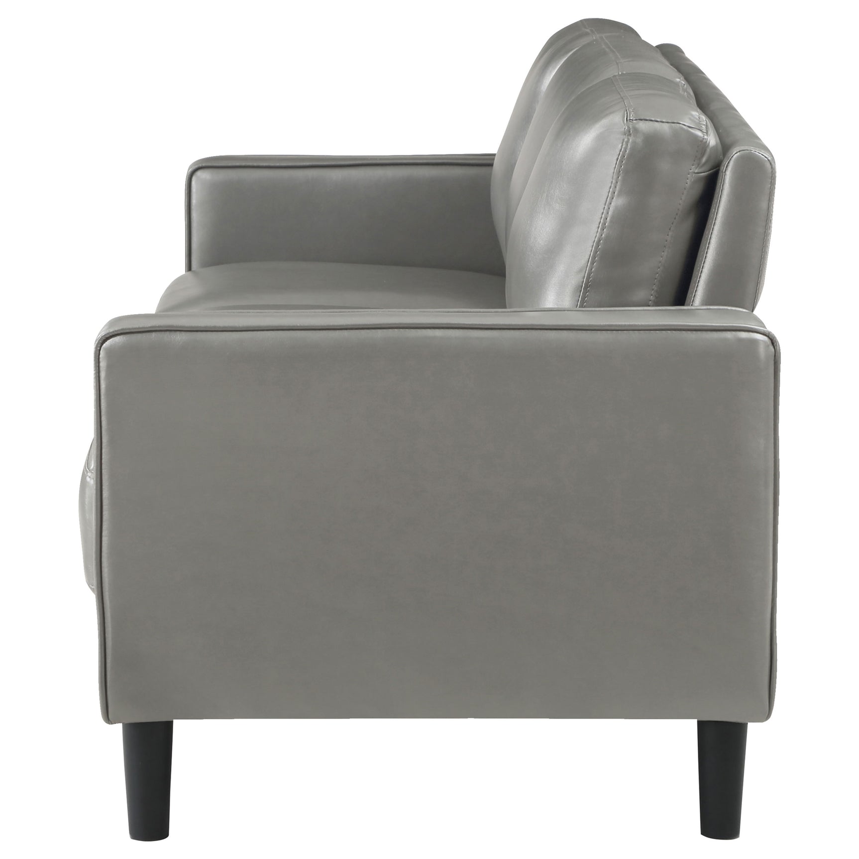 Ruth Upholstered Track Arm Sofa Grey - Tampa Furniture Outlet
