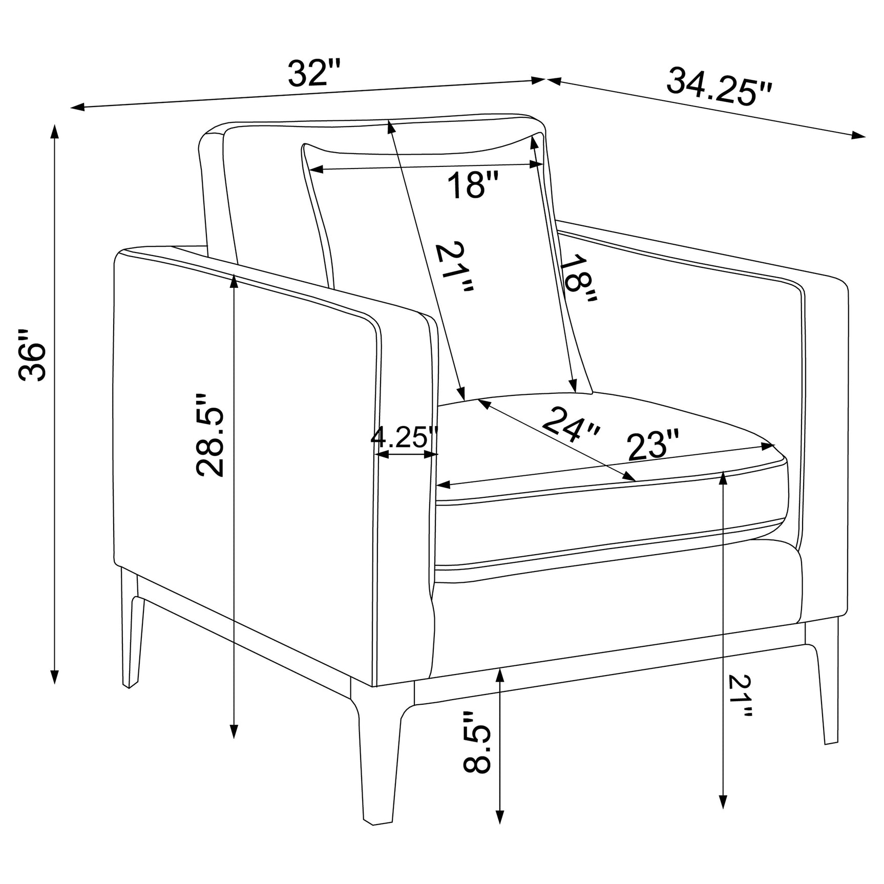 Apperson 3-piece Upholstered Track Arm Sofa Set Light Grey - Tampa Furniture Outlet