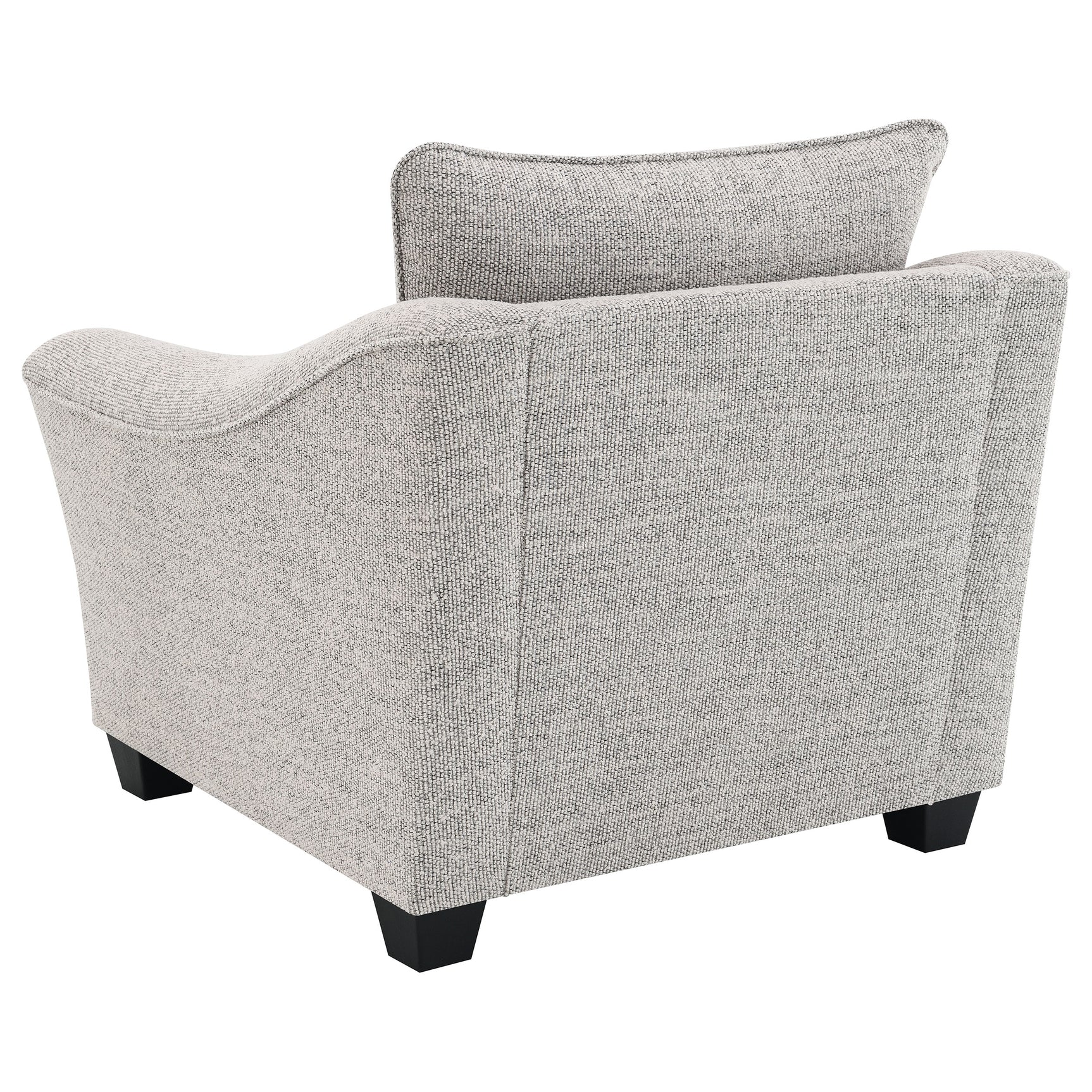 Tomkins Boucle Upholstered Chair Light Grey - Tampa Furniture Outlet