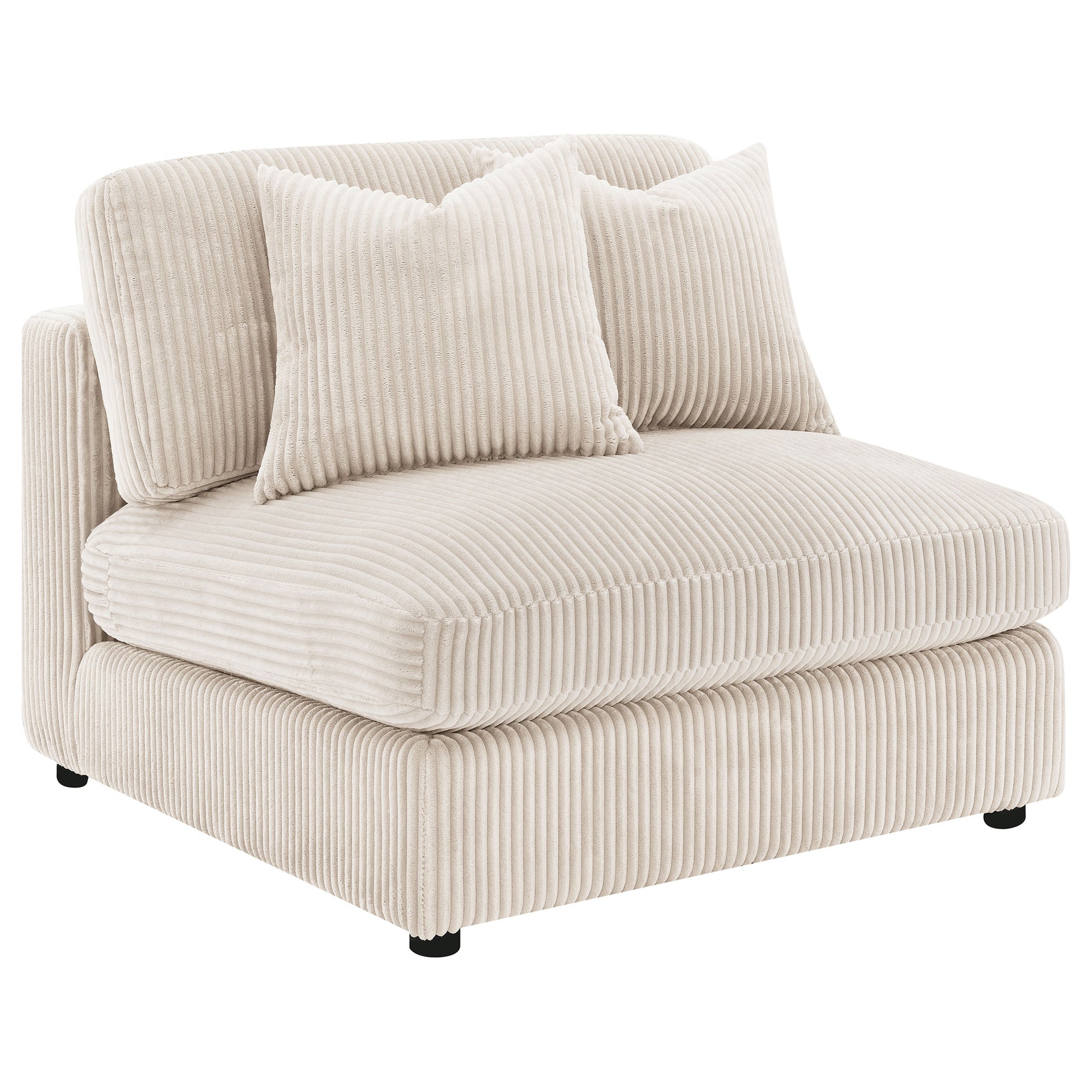 Tampa Furniture Outlet - Coaster - Blaine Upholstered Armless Chair Sand - 509897