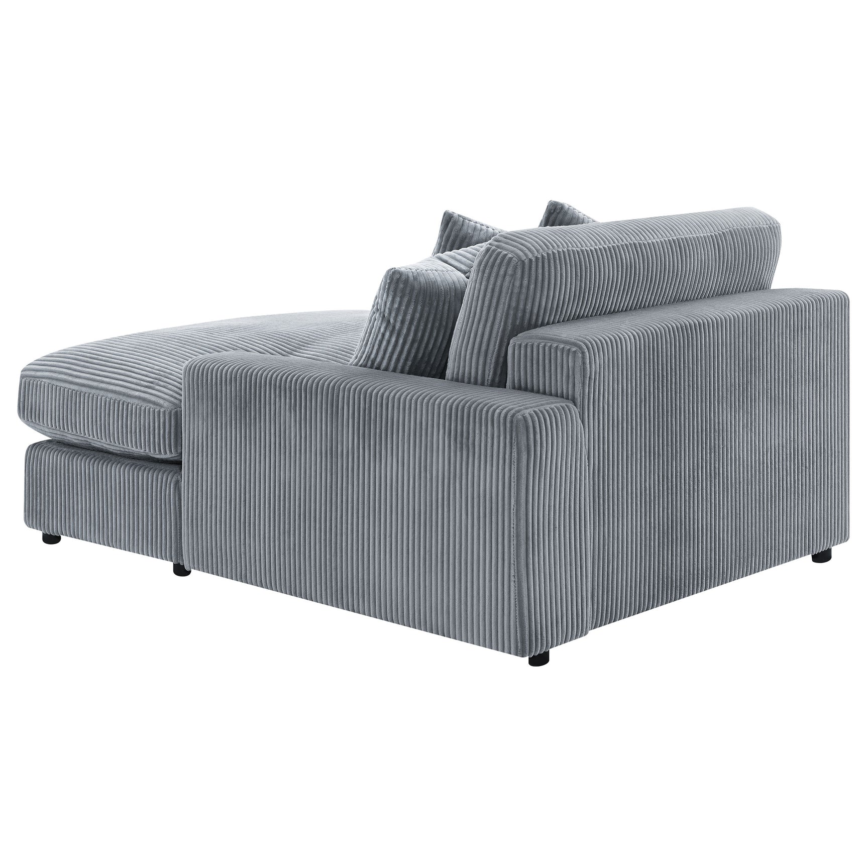 Blaine Upholstered Reversible Chaise Sectional Sofa Fog - Tampa Furniture Outlet