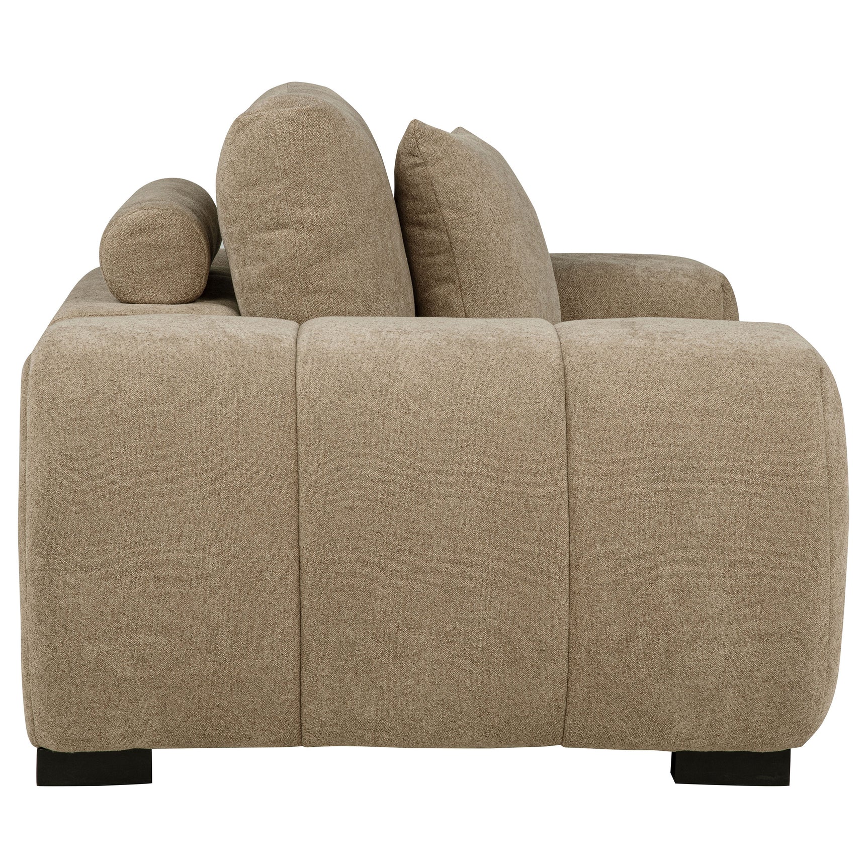 Octavia Upholstered Track Arm Accent Chair Camel - Tampa Furniture Outlet