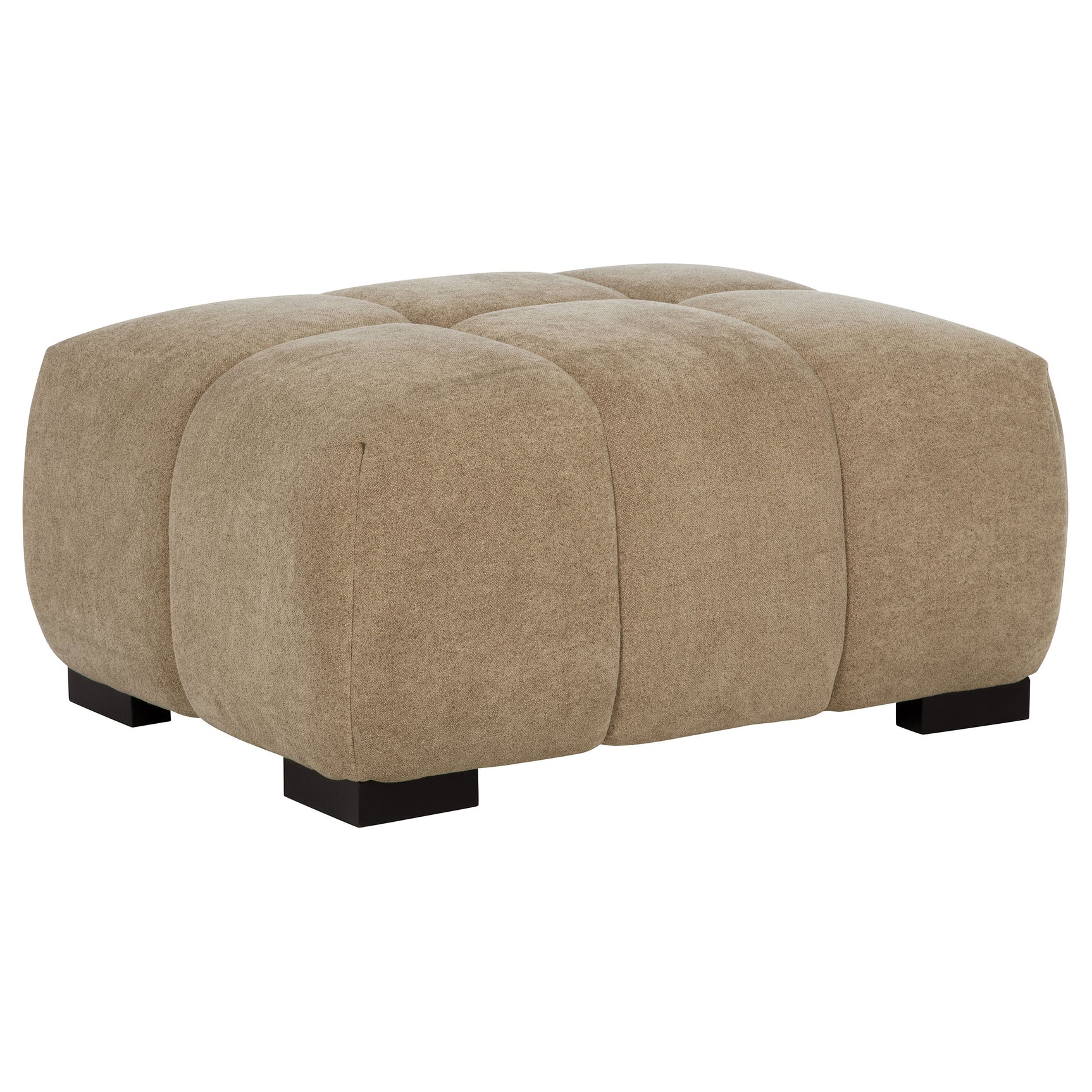 Tampa Furniture Outlet - Coaster - Octavia Upholstered Rectangular Ottoman Camel - 509964