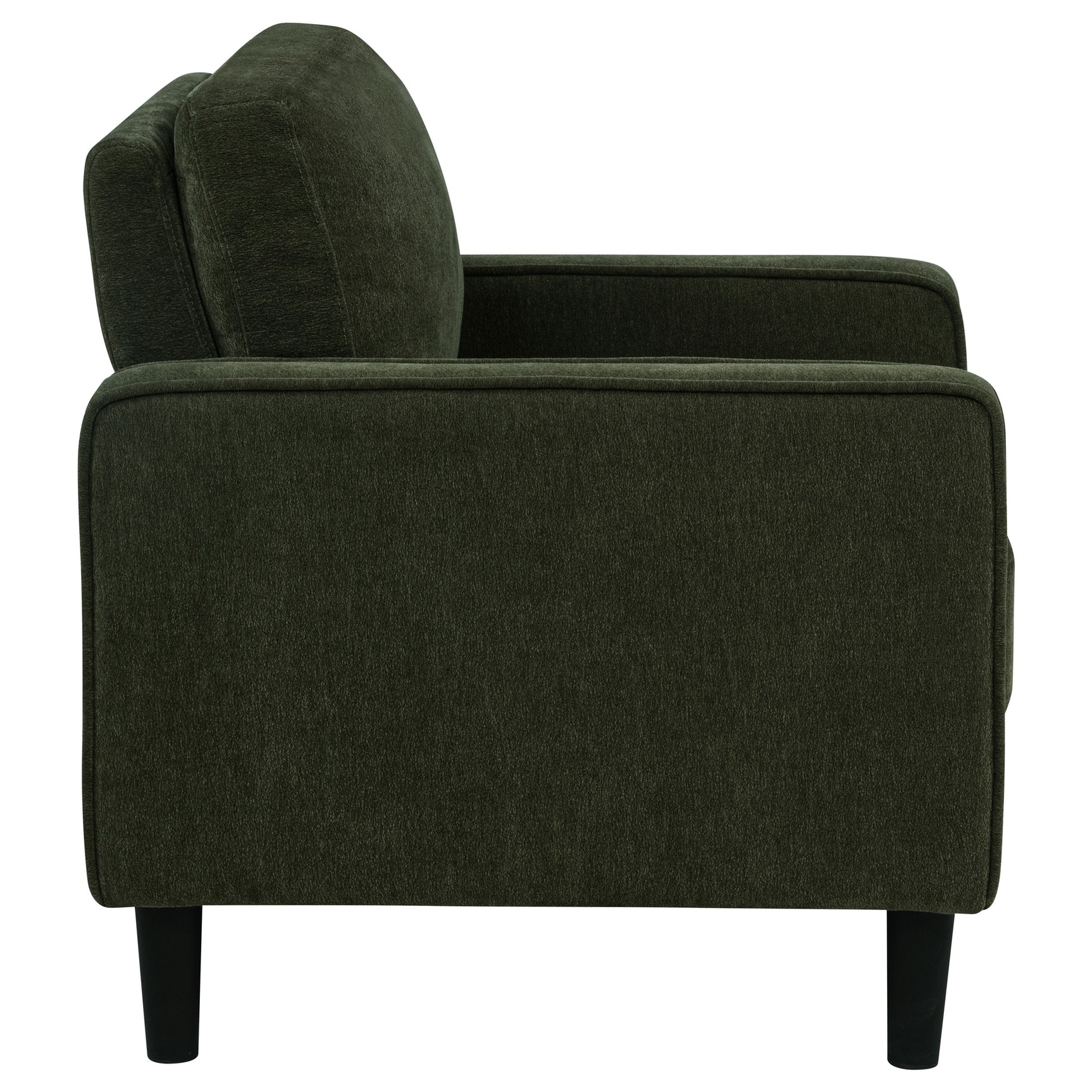 Ruth 3-piece Fabric Upholstered Track Arm Sofa Matcha Green