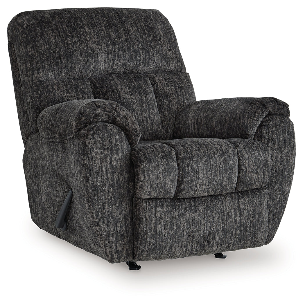 Tampa Furniture Outlet - Ashley Furniture - Stayfish Living Room - Rocker Recliner / Gunmetal - PC5260625