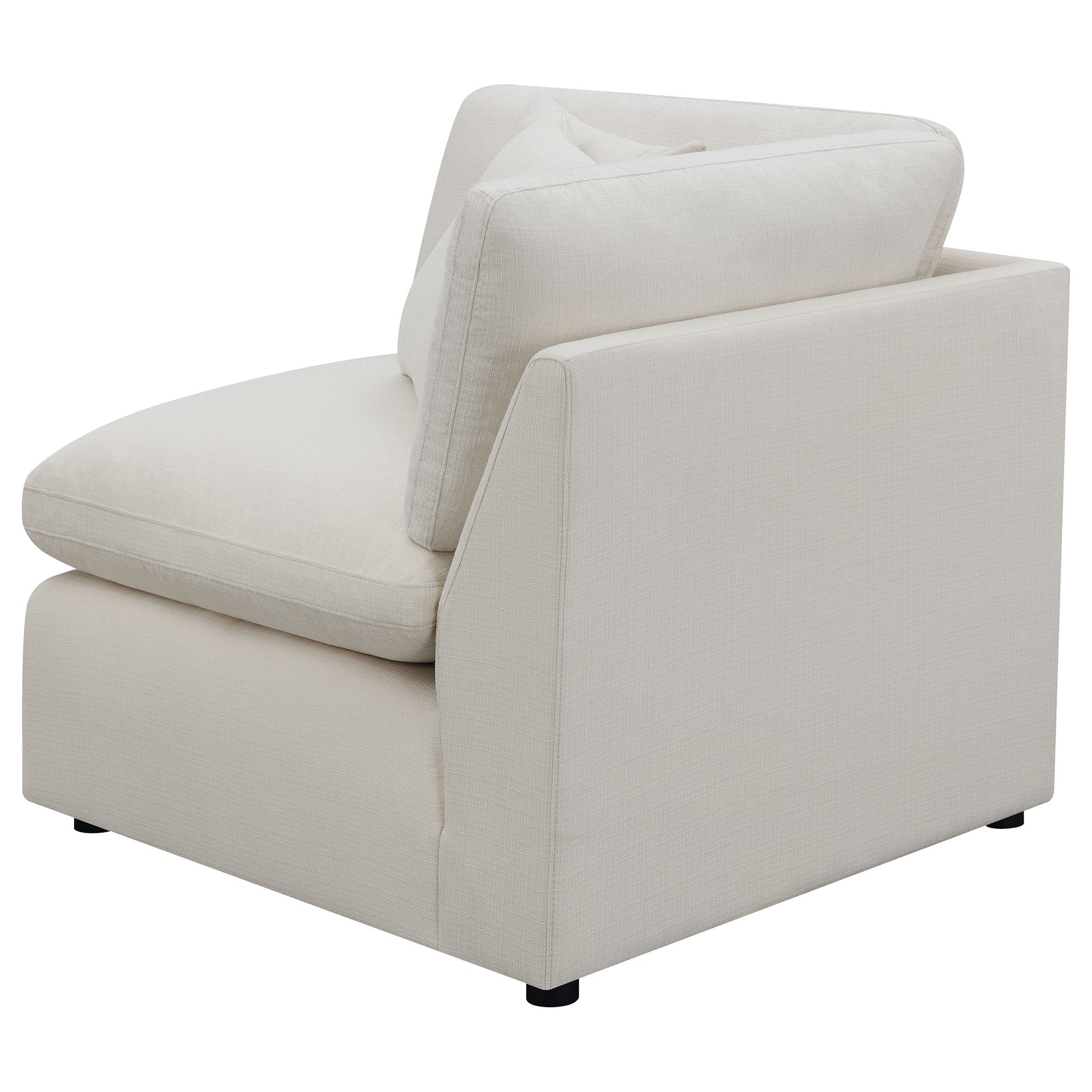 Hobson Upholstered Corner Ivory - Tampa Furniture Outlet