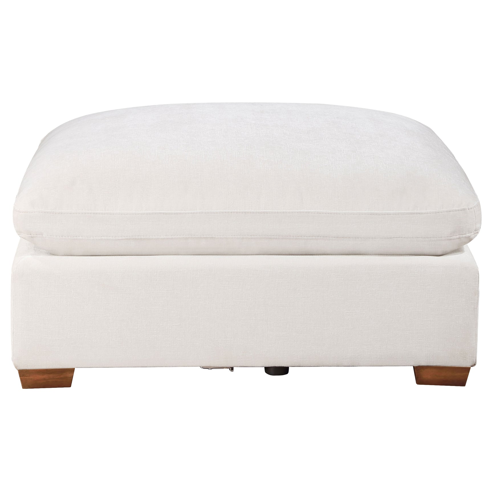 Lakeview Rectangular Upholstered Ottoman Ivory - Tampa Furniture Outlet