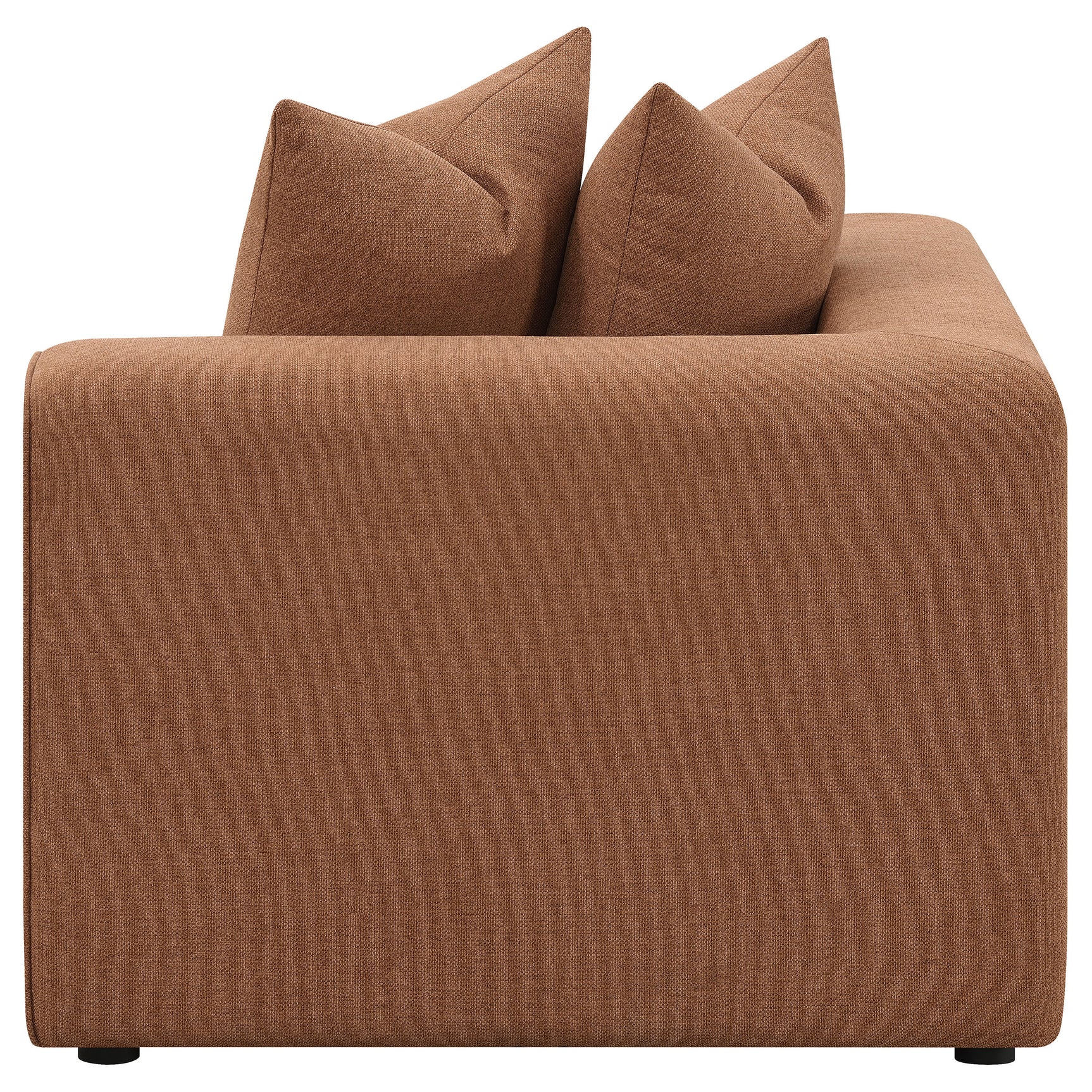 Jennifer 6-piece Upholstered Modular Sectional Terracotta - Tampa Furniture Outlet