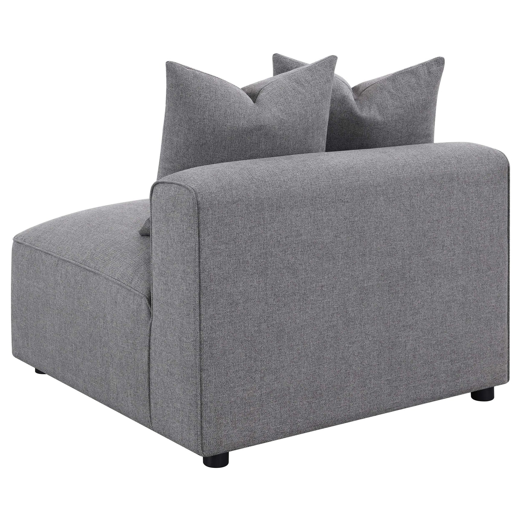 Jennifer 6-piece Upholstered Modular Sectional Grey - Tampa Furniture Outlet