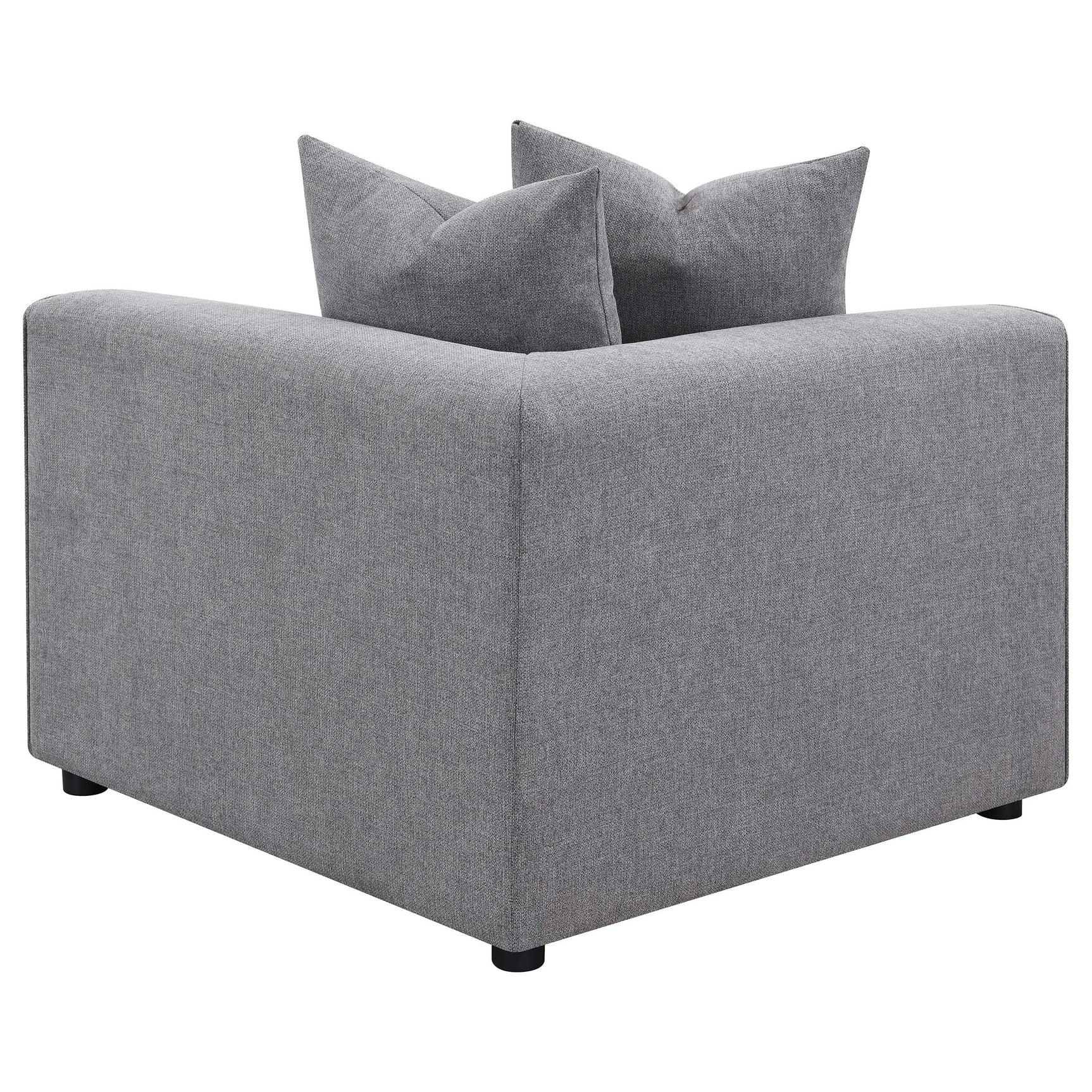 Jennifer 6-piece Upholstered Modular Sectional Grey - Tampa Furniture Outlet