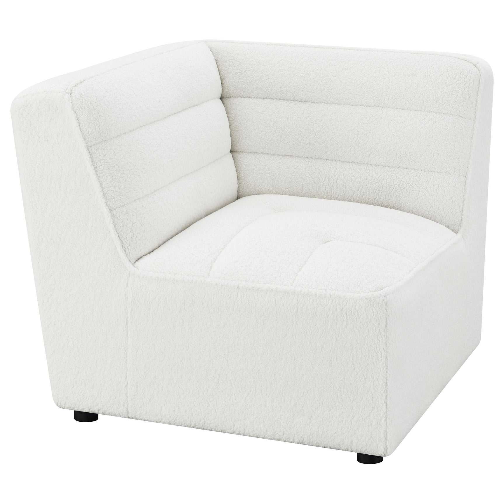 Tampa Furniture Outlet - Coaster - Sunny Upholstered Corner Chair Natural - 551622
