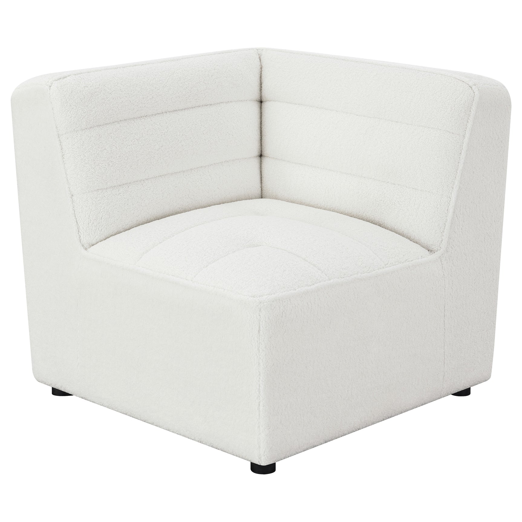 Sunny Upholstered Corner Chair Natural - Tampa Furniture Outlet