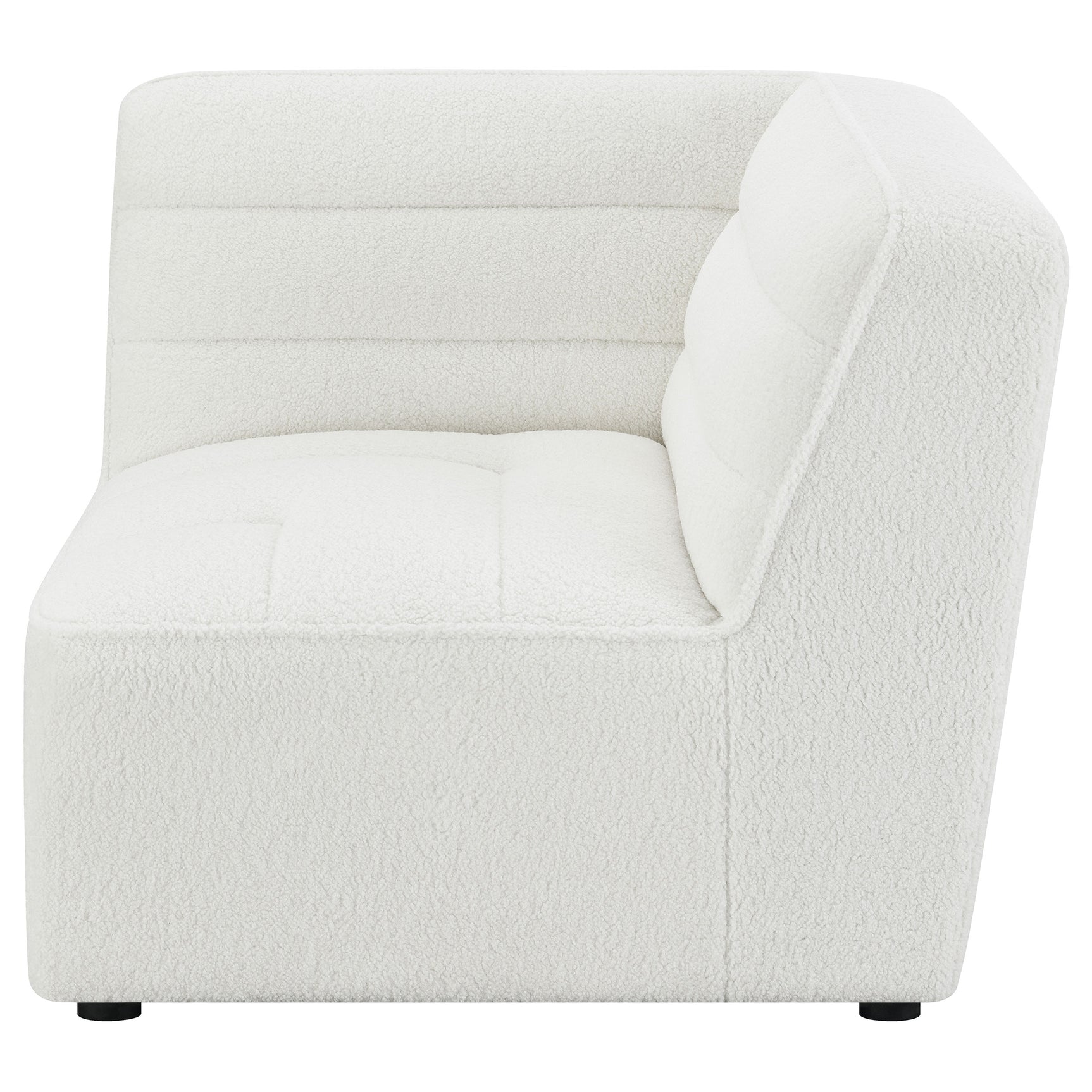 Sunny Upholstered Corner Chair Natural - Tampa Furniture Outlet