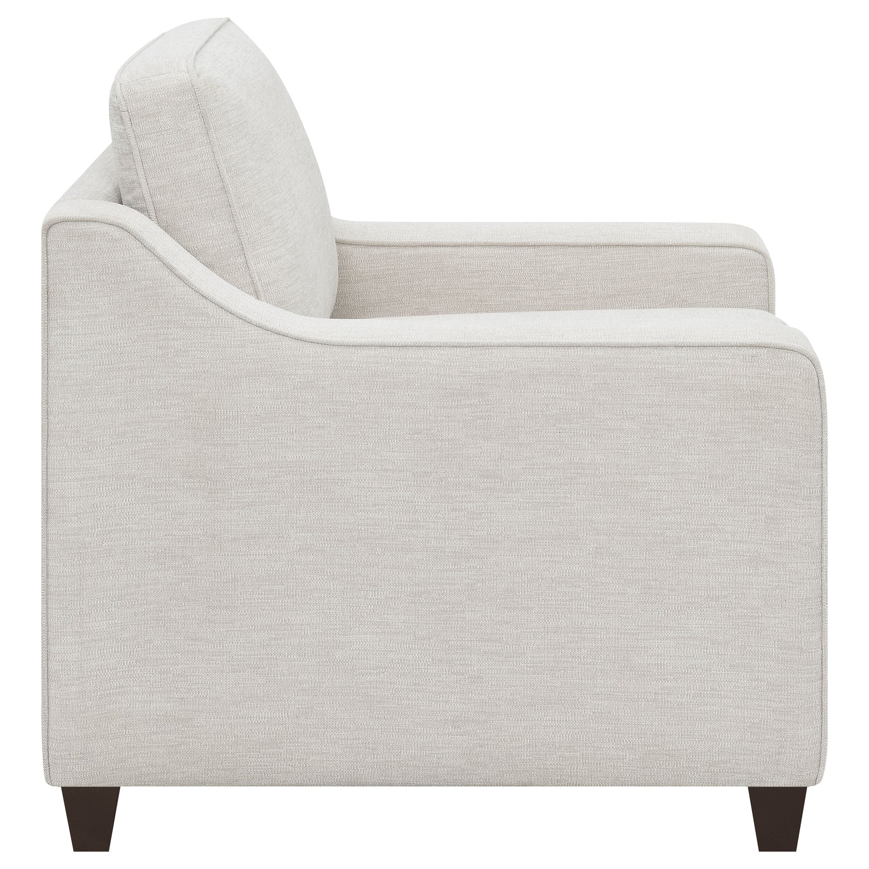 Christine 3-piece Upholstered Sloped Arm Sofa Set Beige - Tampa Furniture Outlet